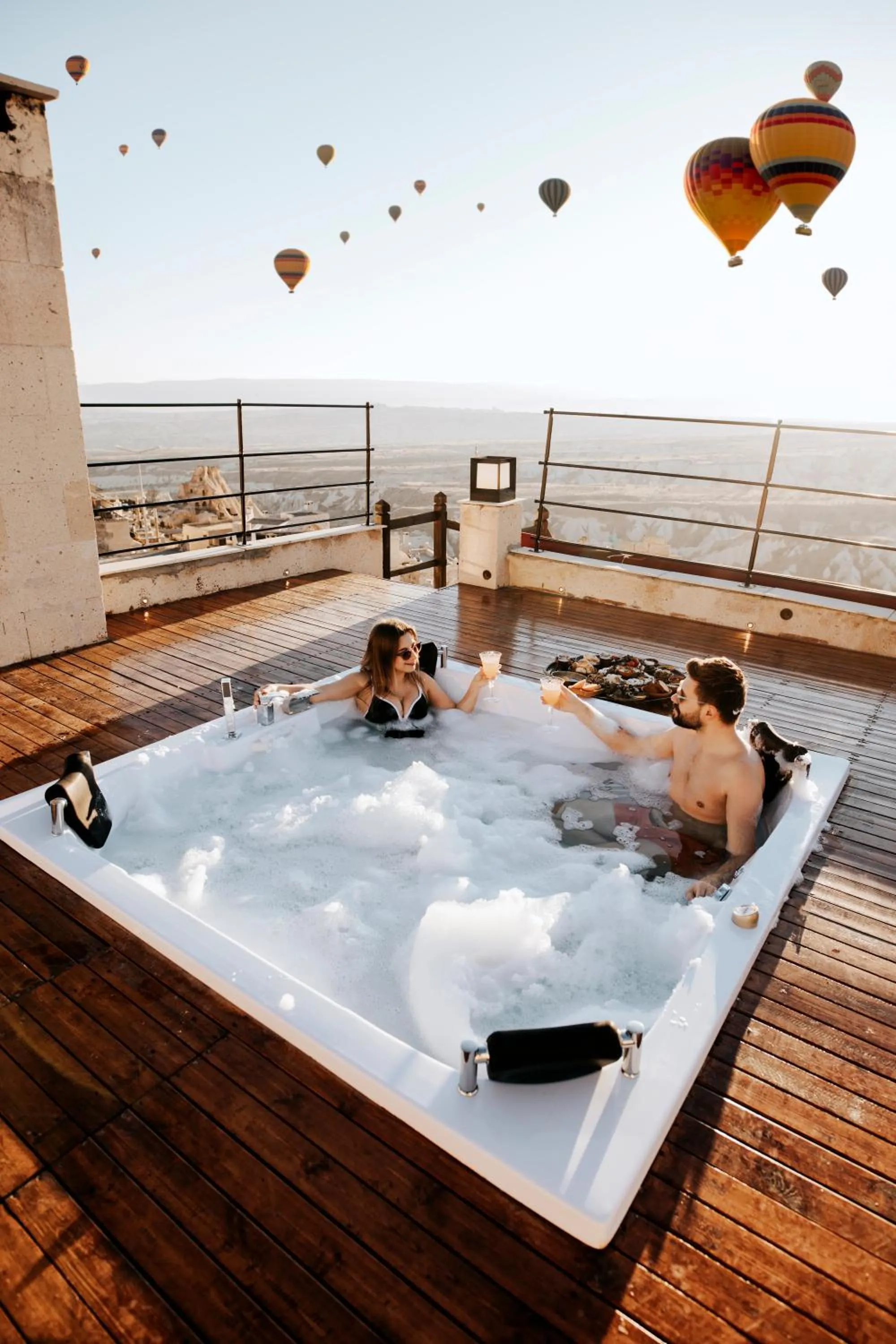 Natural landscape in Drala Inn Cappadocia