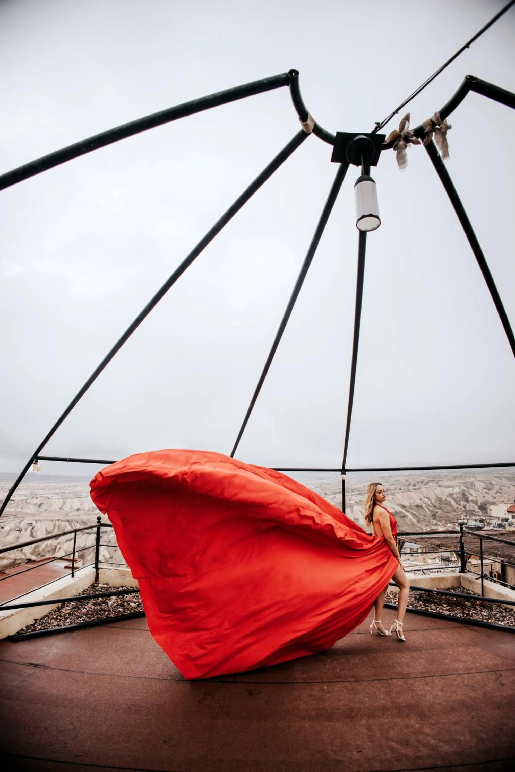 Natural landscape in Drala Inn Cappadocia