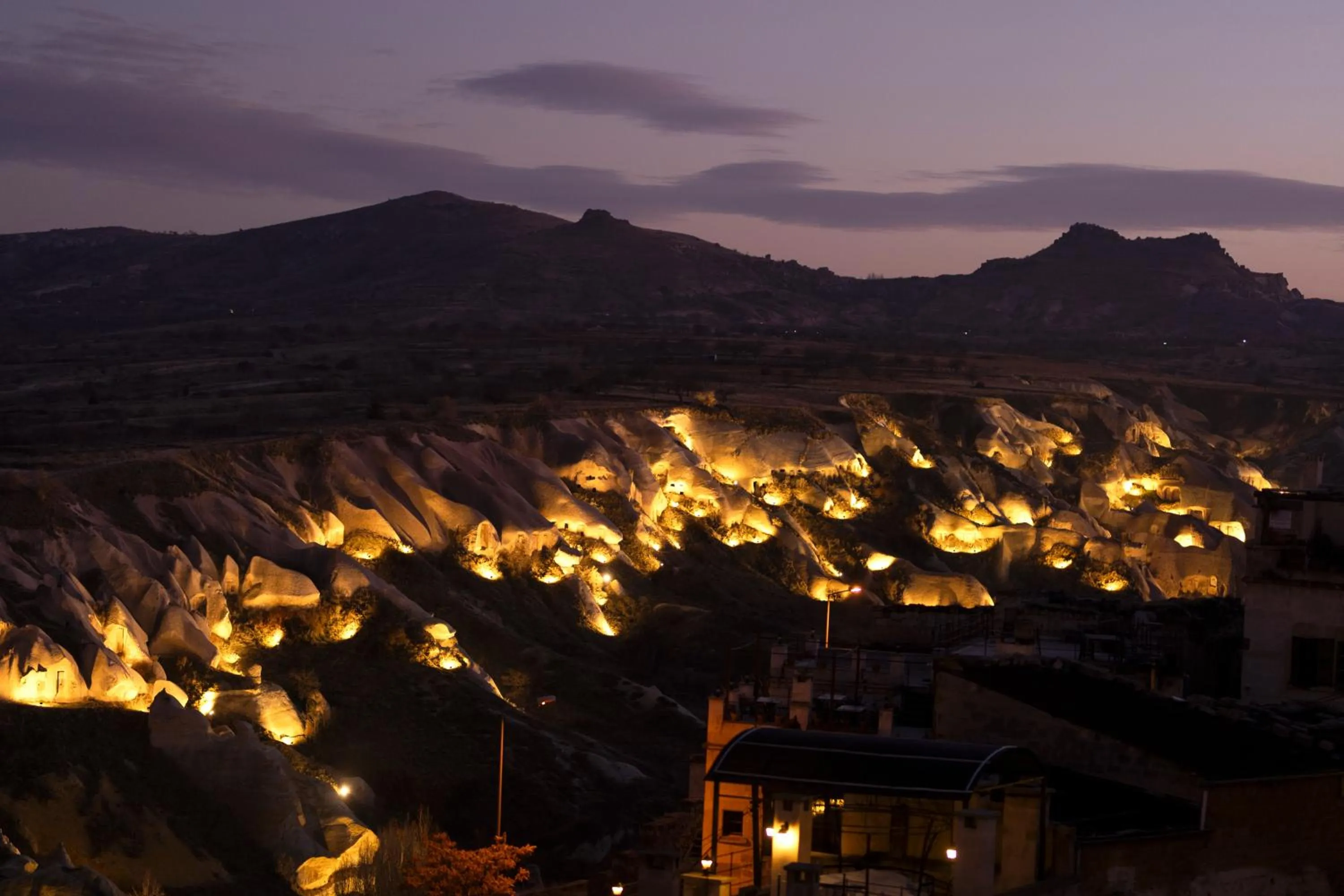 Natural landscape in Drala Inn Cappadocia