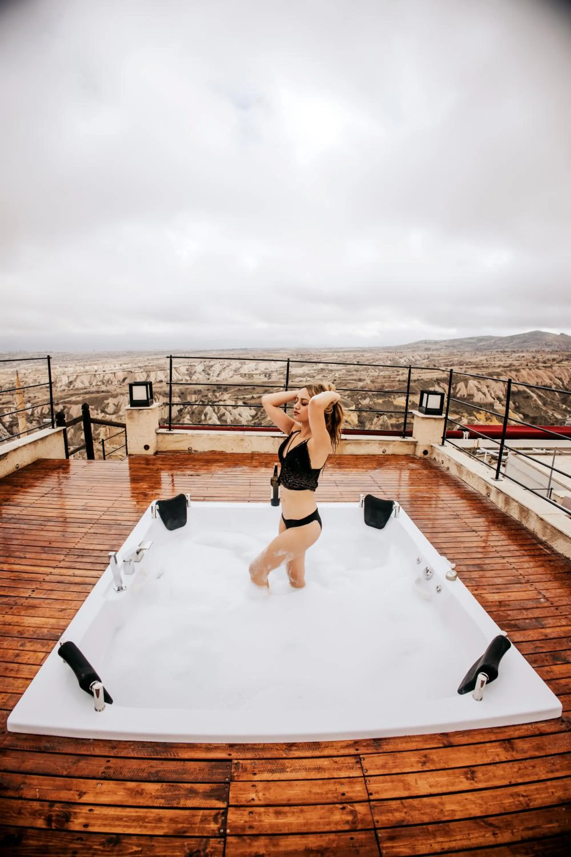 Hot Tub in Drala Inn Cappadocia
