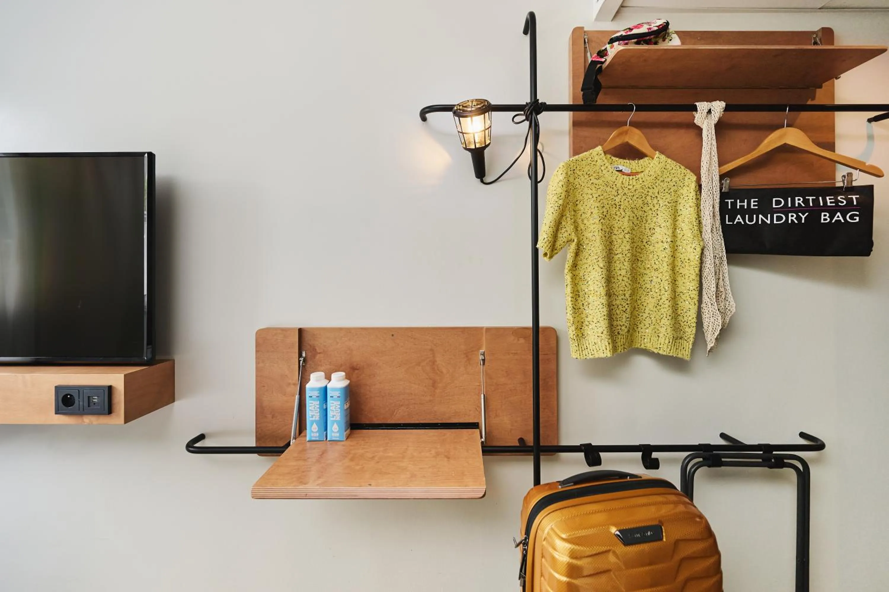 wardrobe in Moxy Paris Bastille