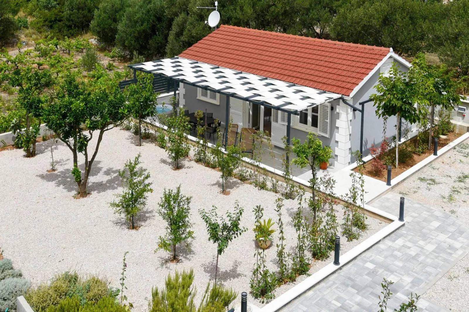 Natural landscape in Villa Marina