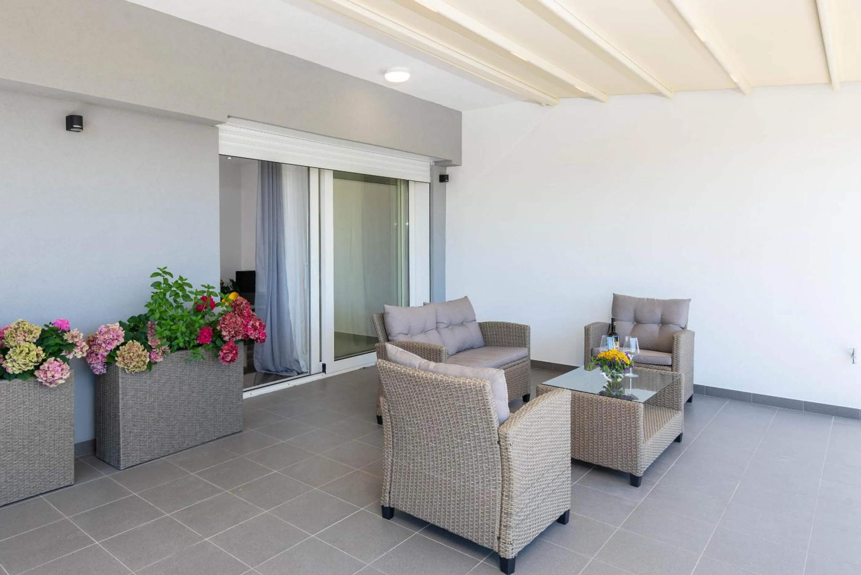 Balcony/Terrace in Villa Marina