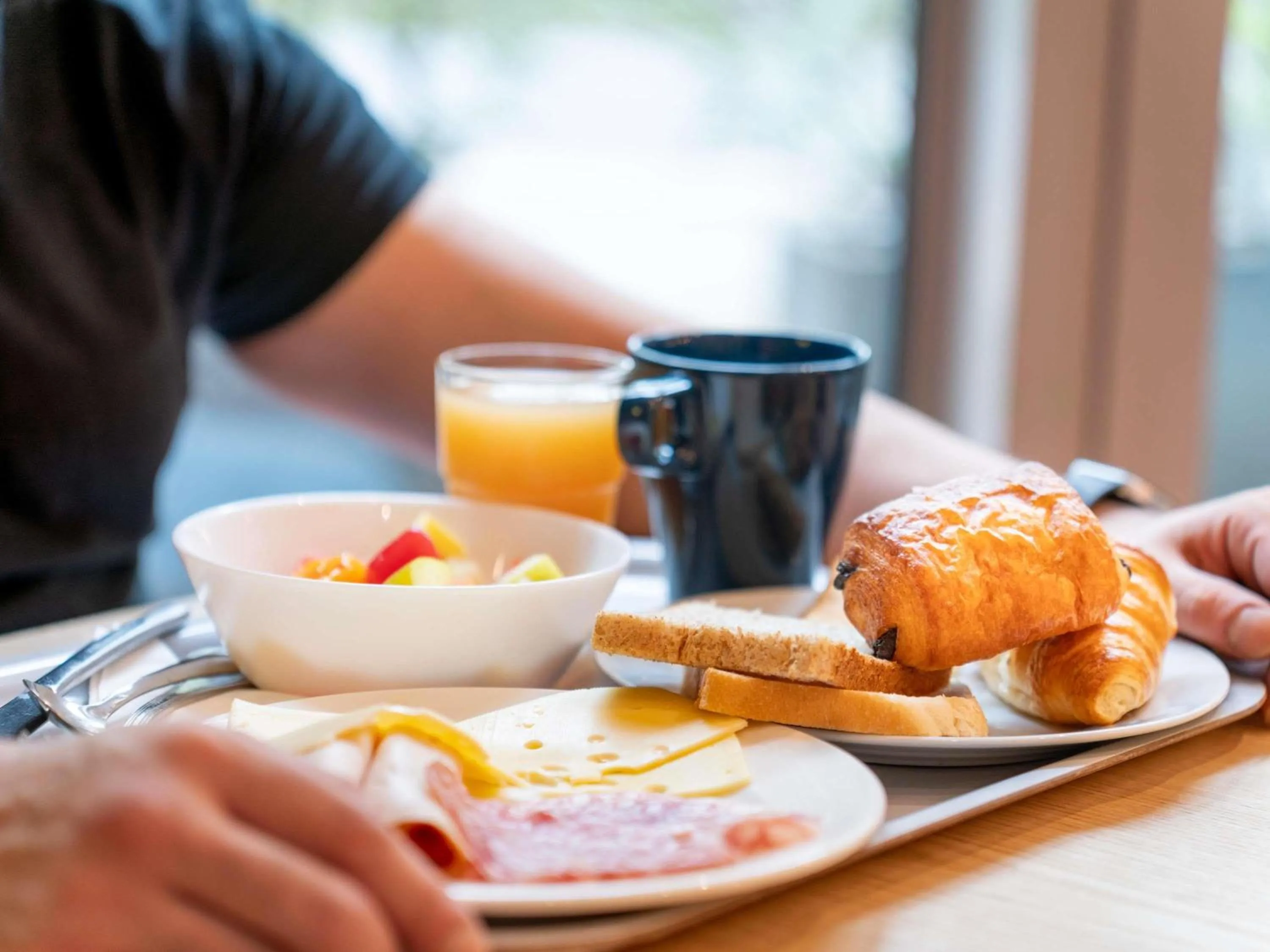 Breakfast in Ibis Styles Paris Saint Denis Pleyel