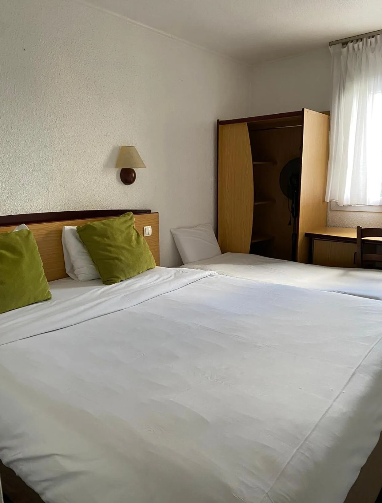 Room with 1 Double Bed and 1 Junior Bed in Kyriad Le Blanc-Mesnil