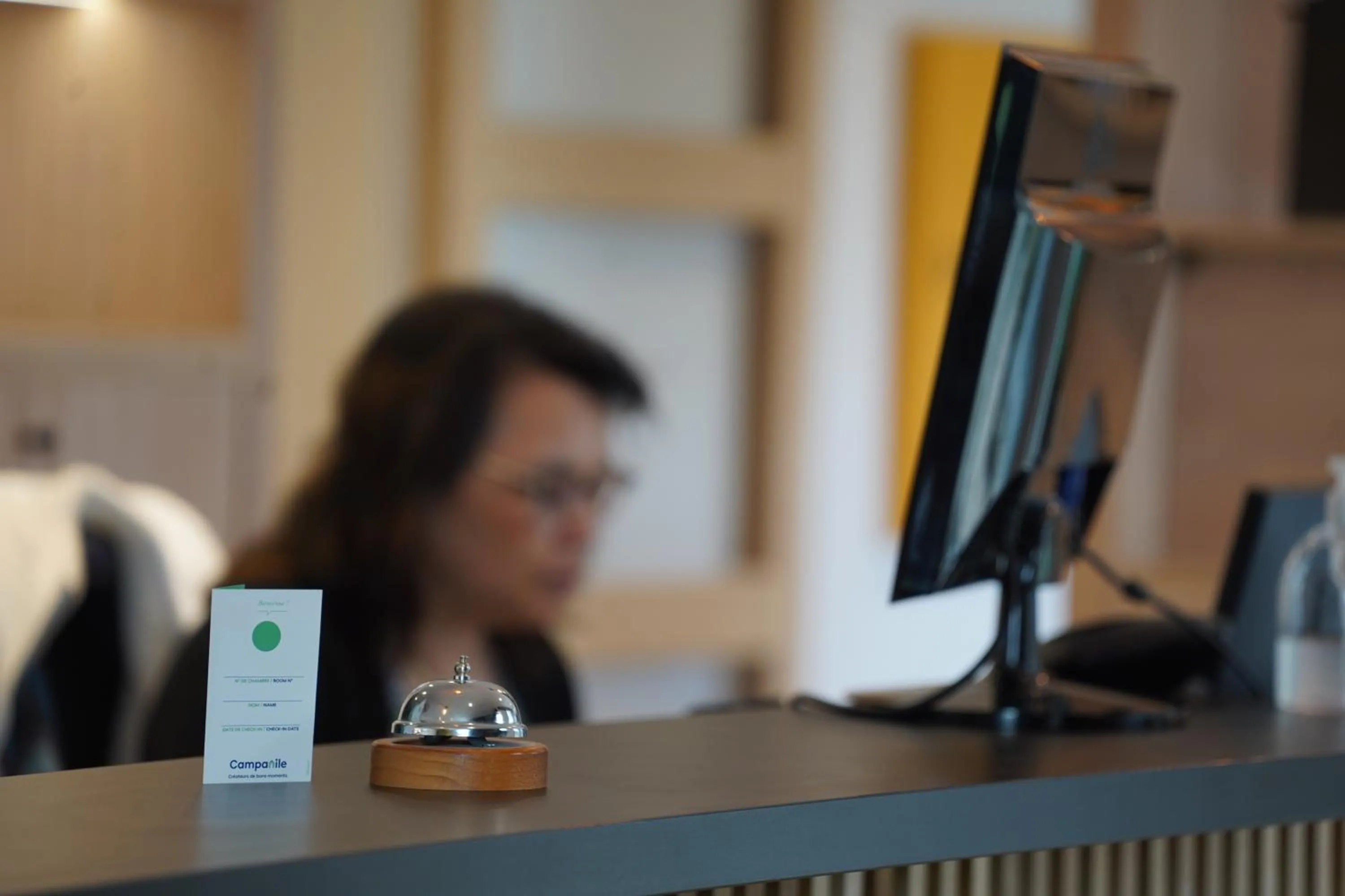 Lobby or reception in Campanile Troyes Sud - Buchères