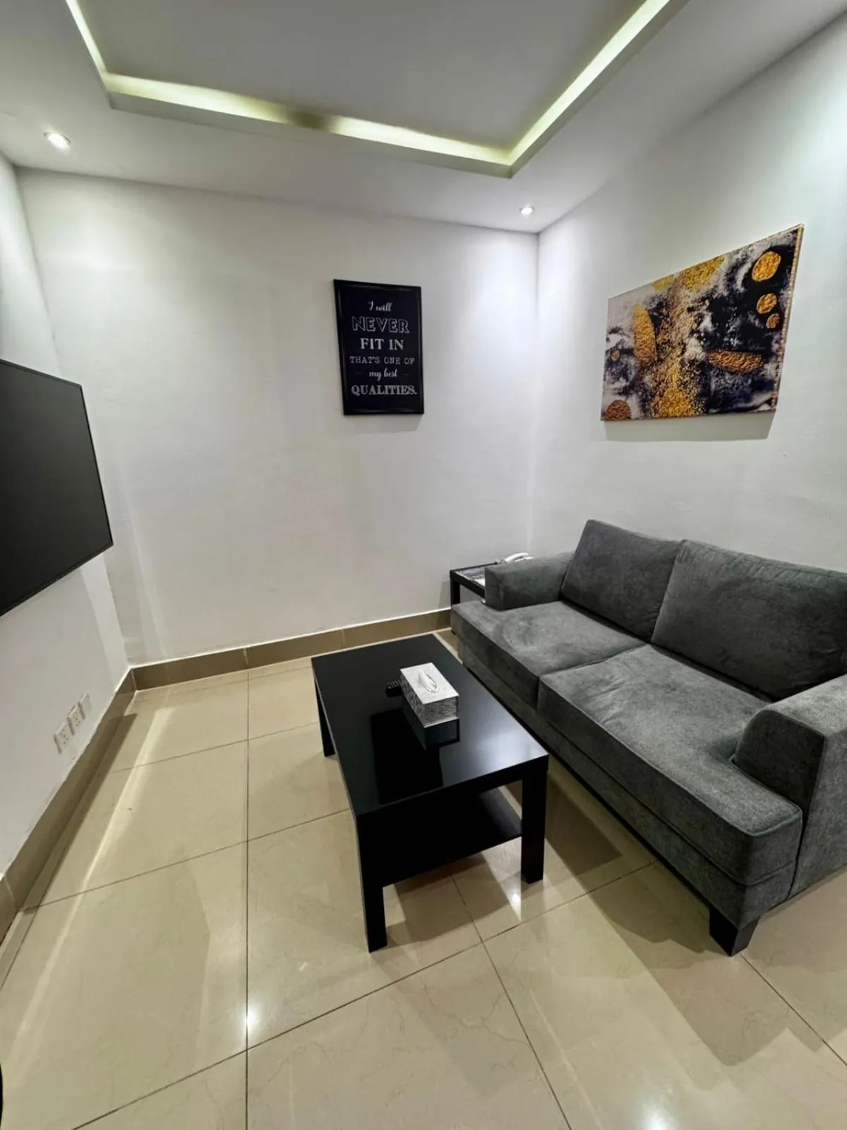 Living room in Sendan Residence