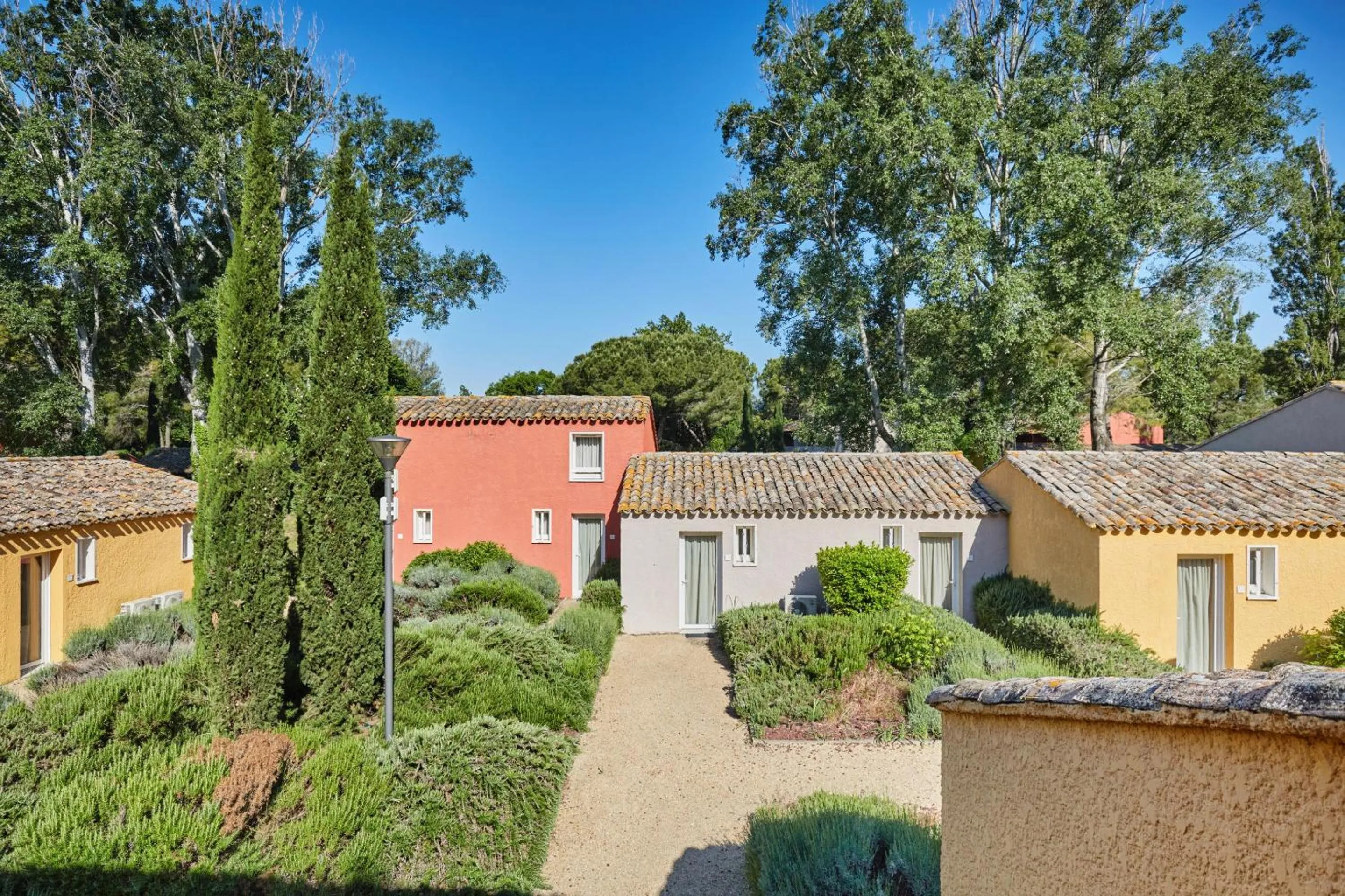 Garden view in Résidence Odalys Le Village Camarguais Les Gardians