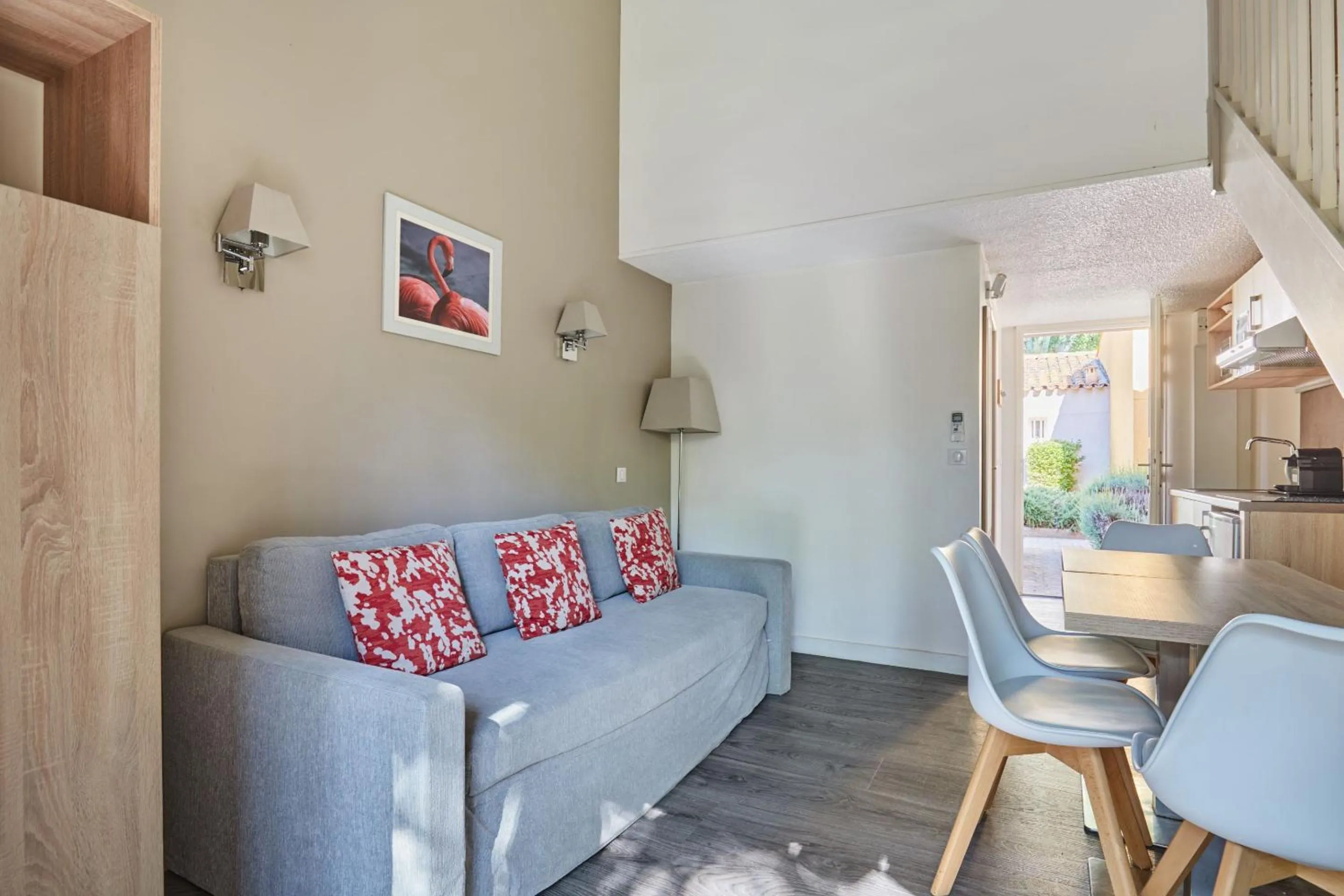 Seating area in Résidence Odalys Le Village Camarguais Les Gardians