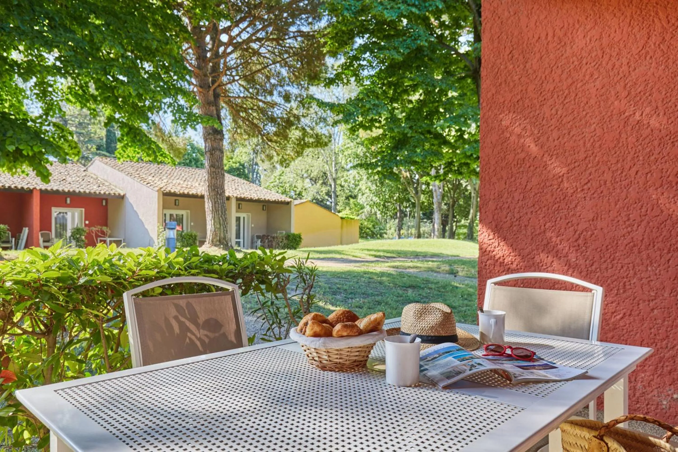 Balcony/Terrace in Résidence Odalys Le Village Camarguais Les Gardians
