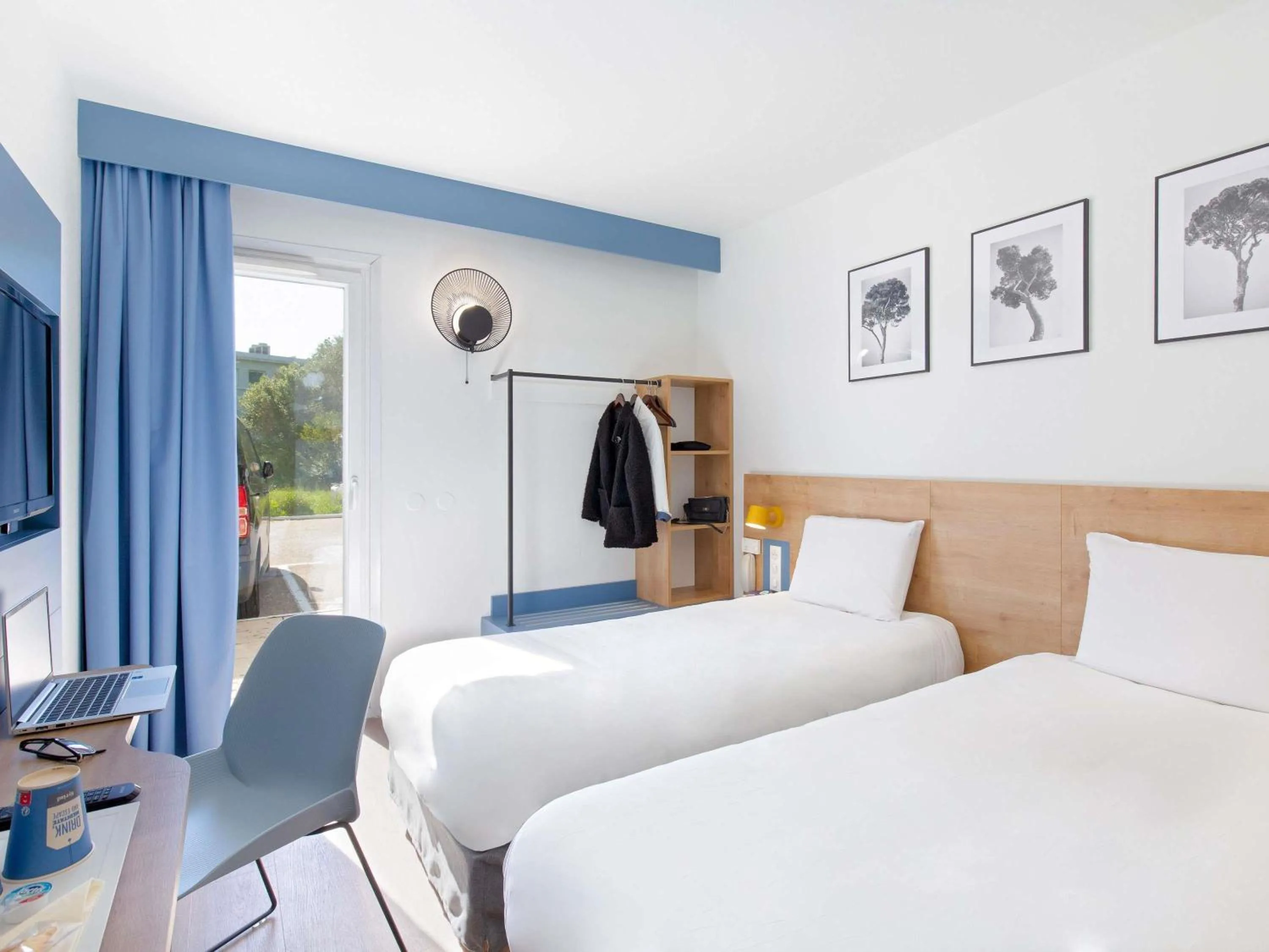 Bedroom, Bed in ibis Styles Aubagne Gemenos