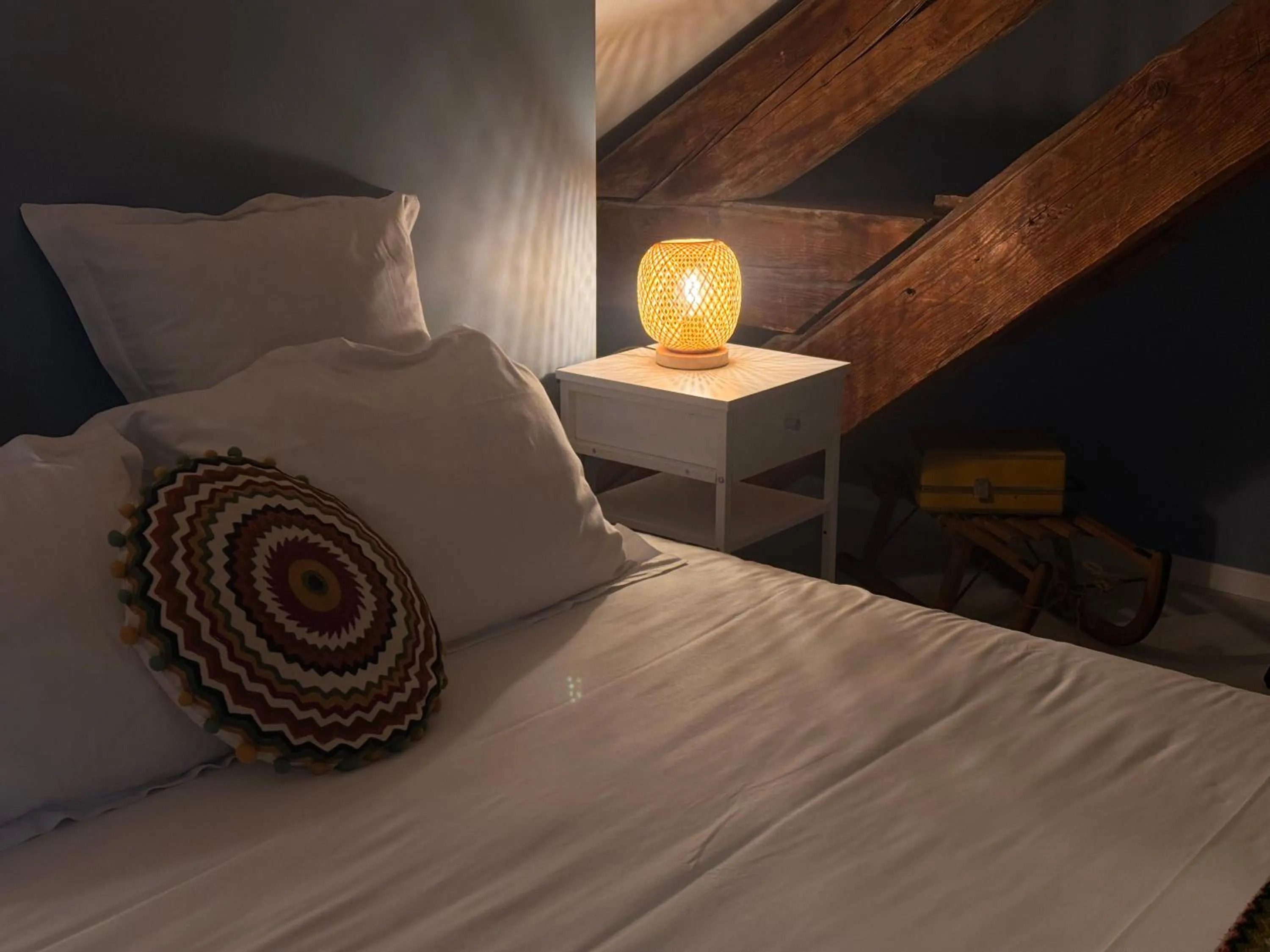 Bed in Le Boutik Hotel