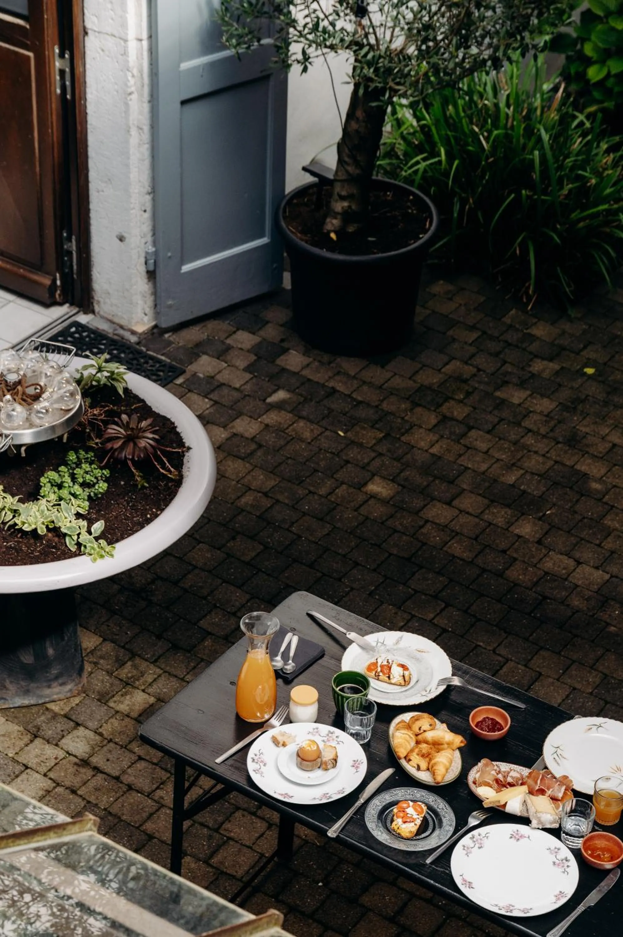 Breakfast in Le Boutik Hotel