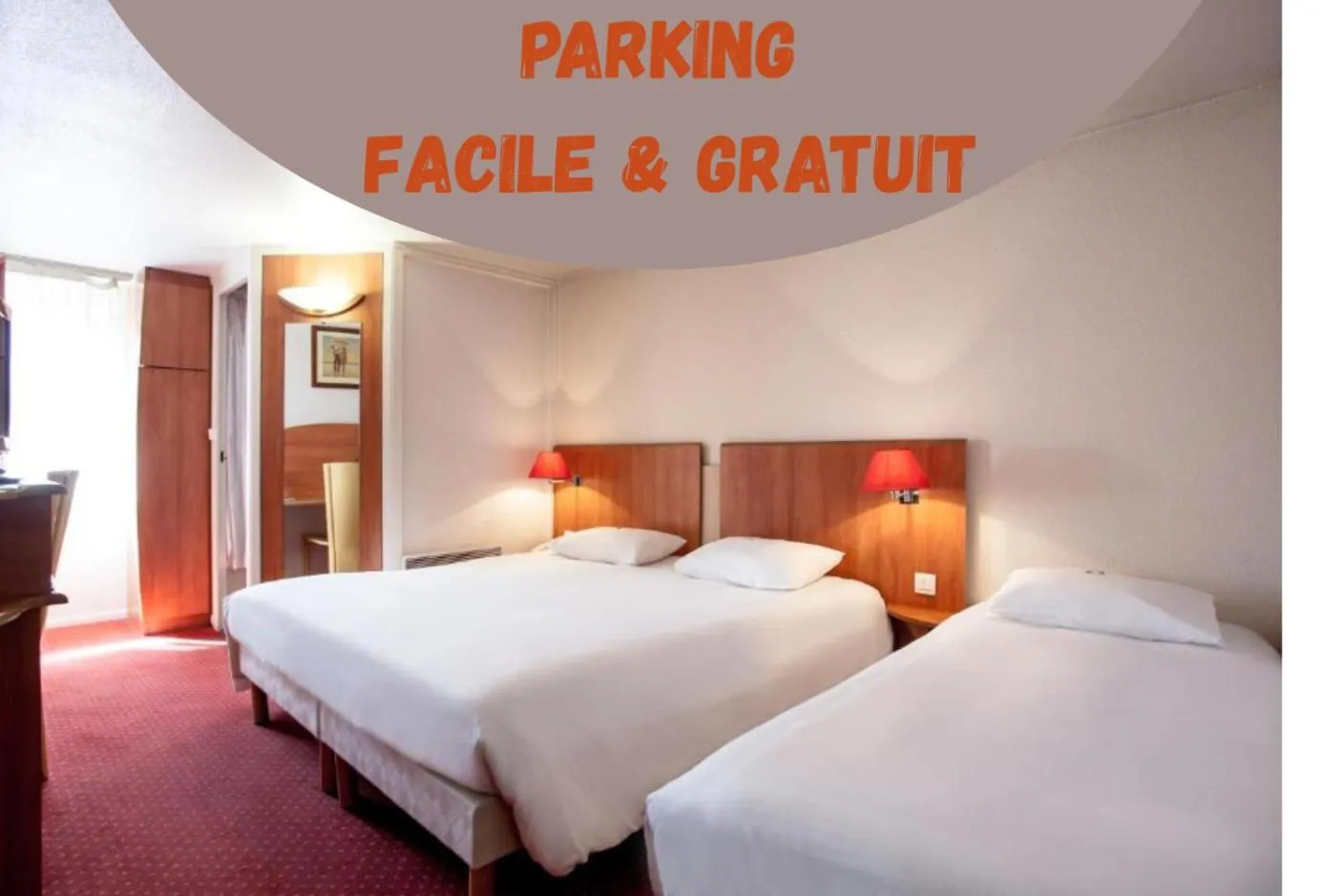 Bed in Hôtel Inn Design Mâcon Nord - Sancé