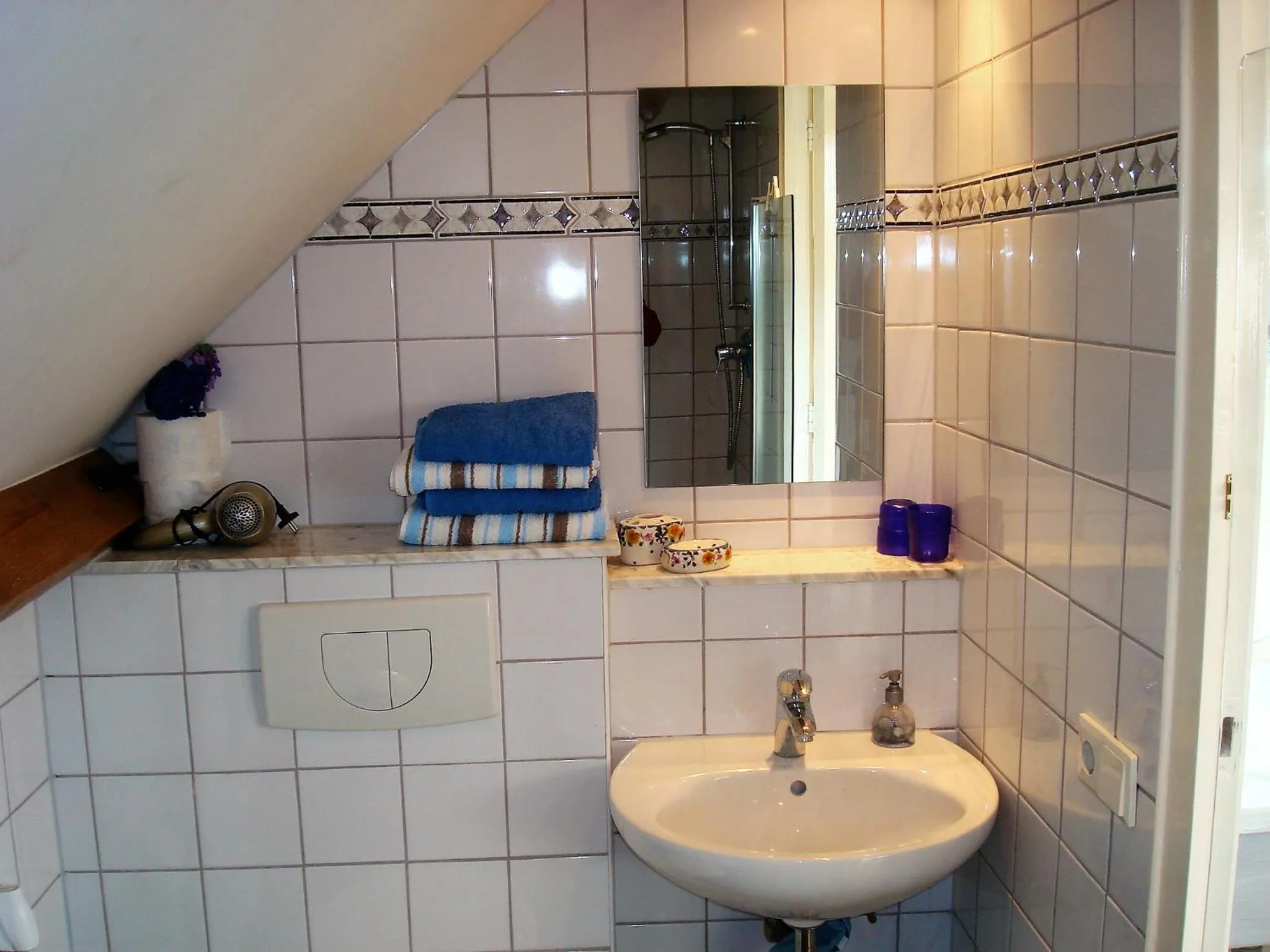 Bathroom in Bed en Boterham