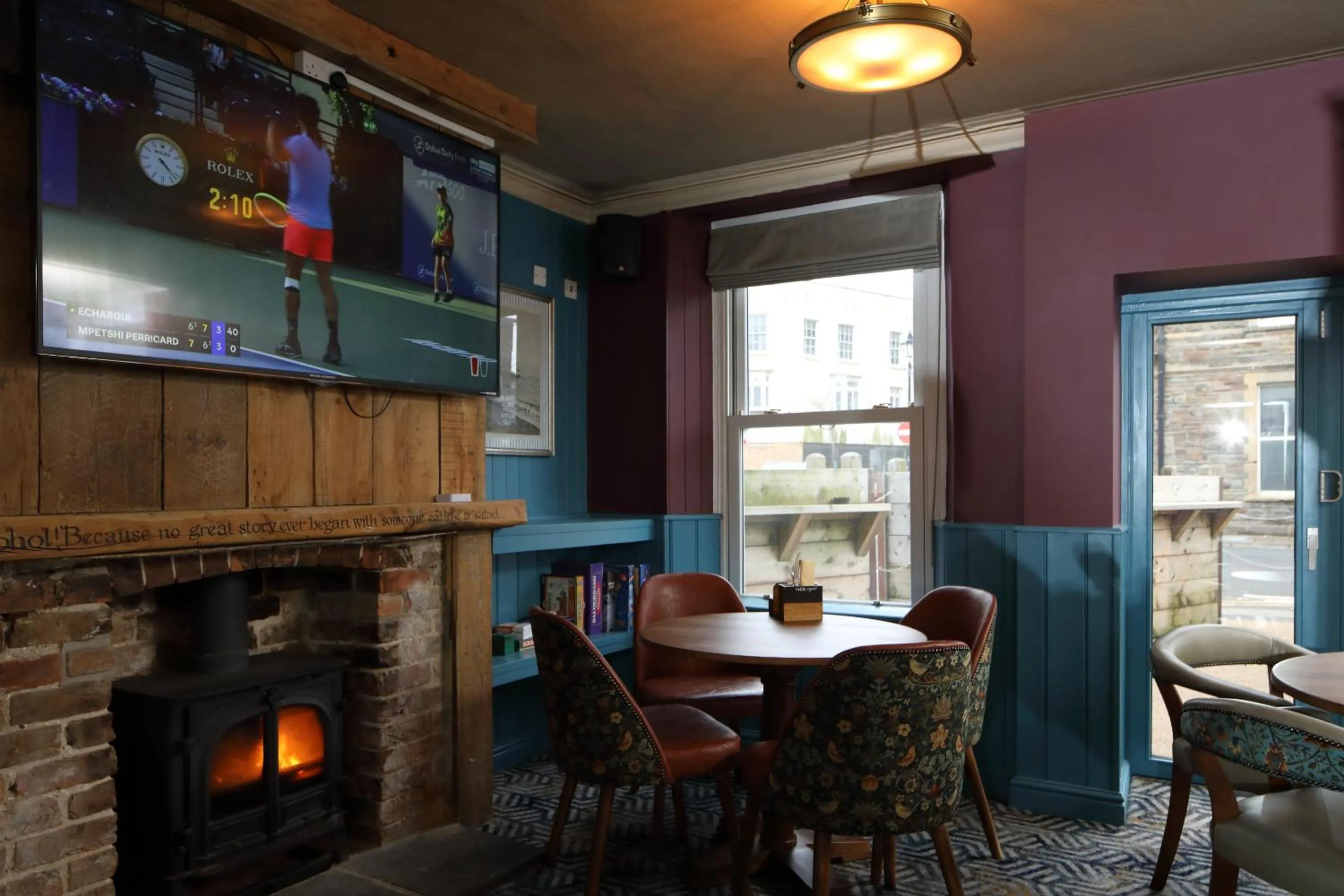 Lounge or bar in The Victoria Hotel