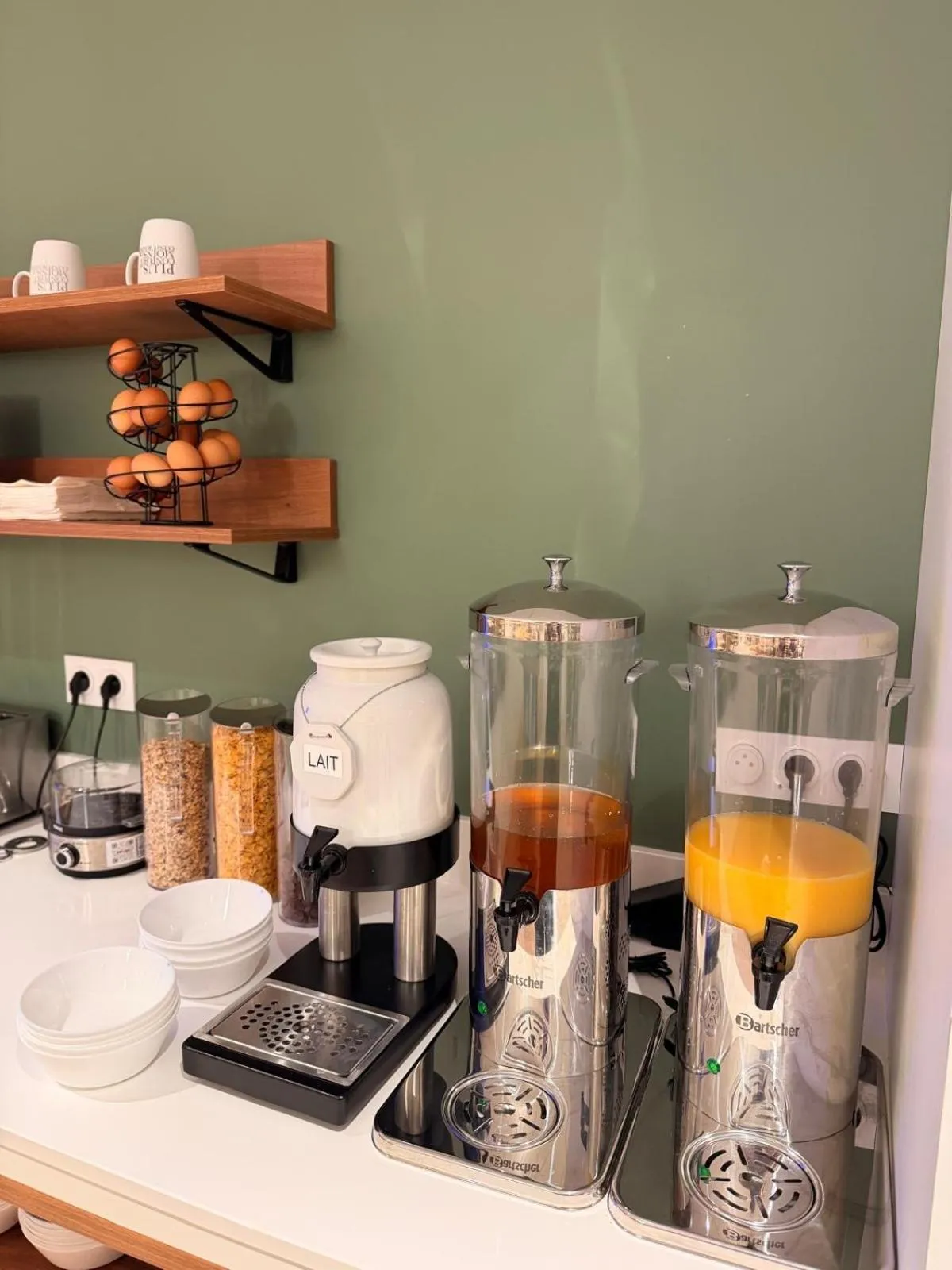 Breakfast in Kyriad Argenteuil