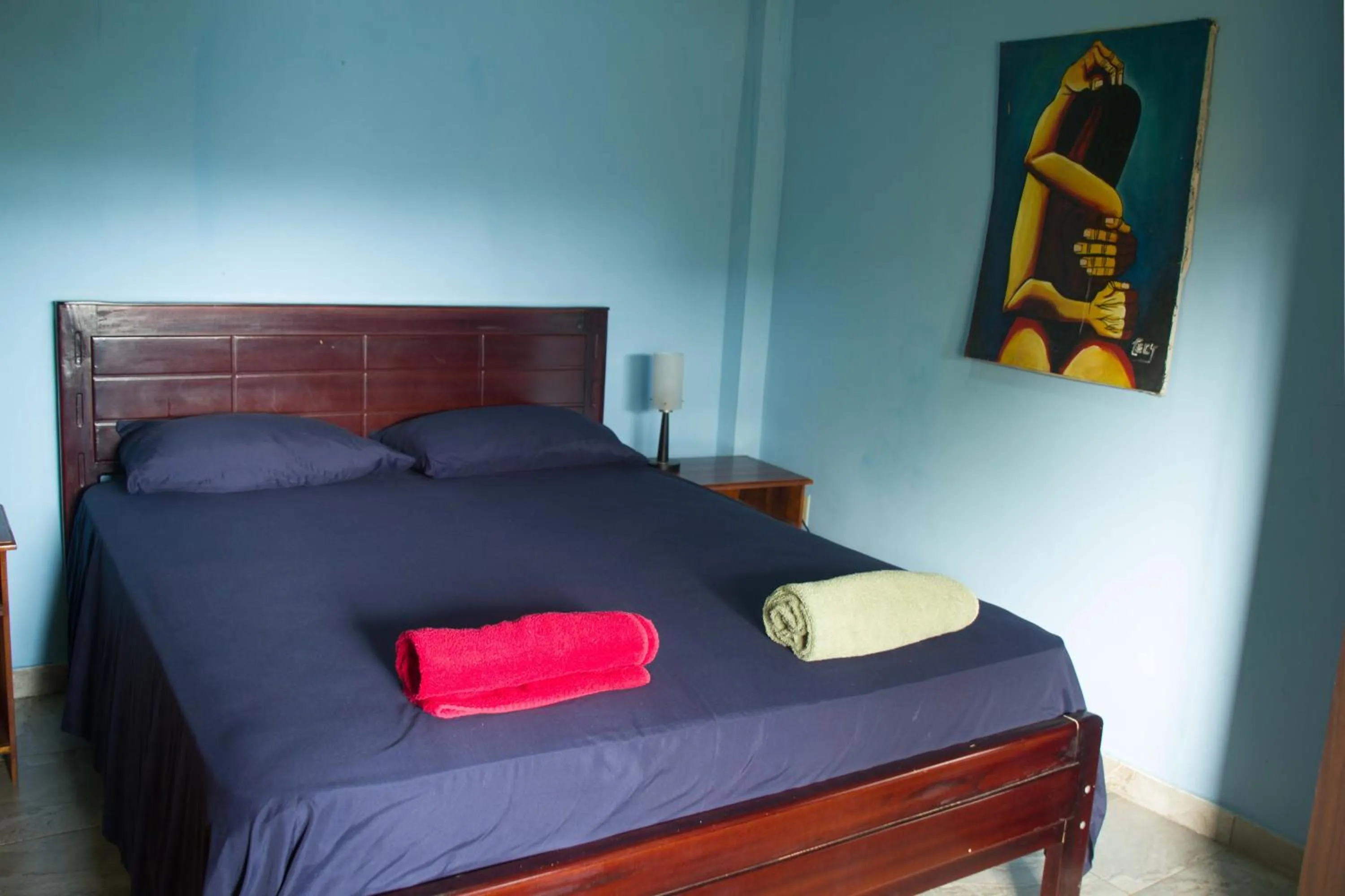 Bed in The Cottages by the Sea