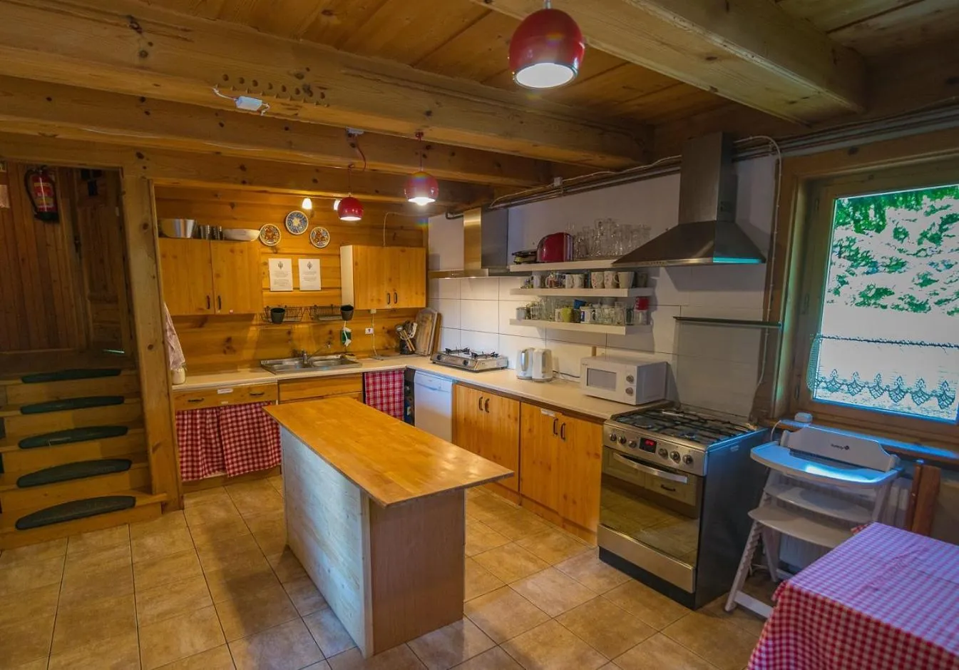 Kitchen or kitchenette in Chata MTB