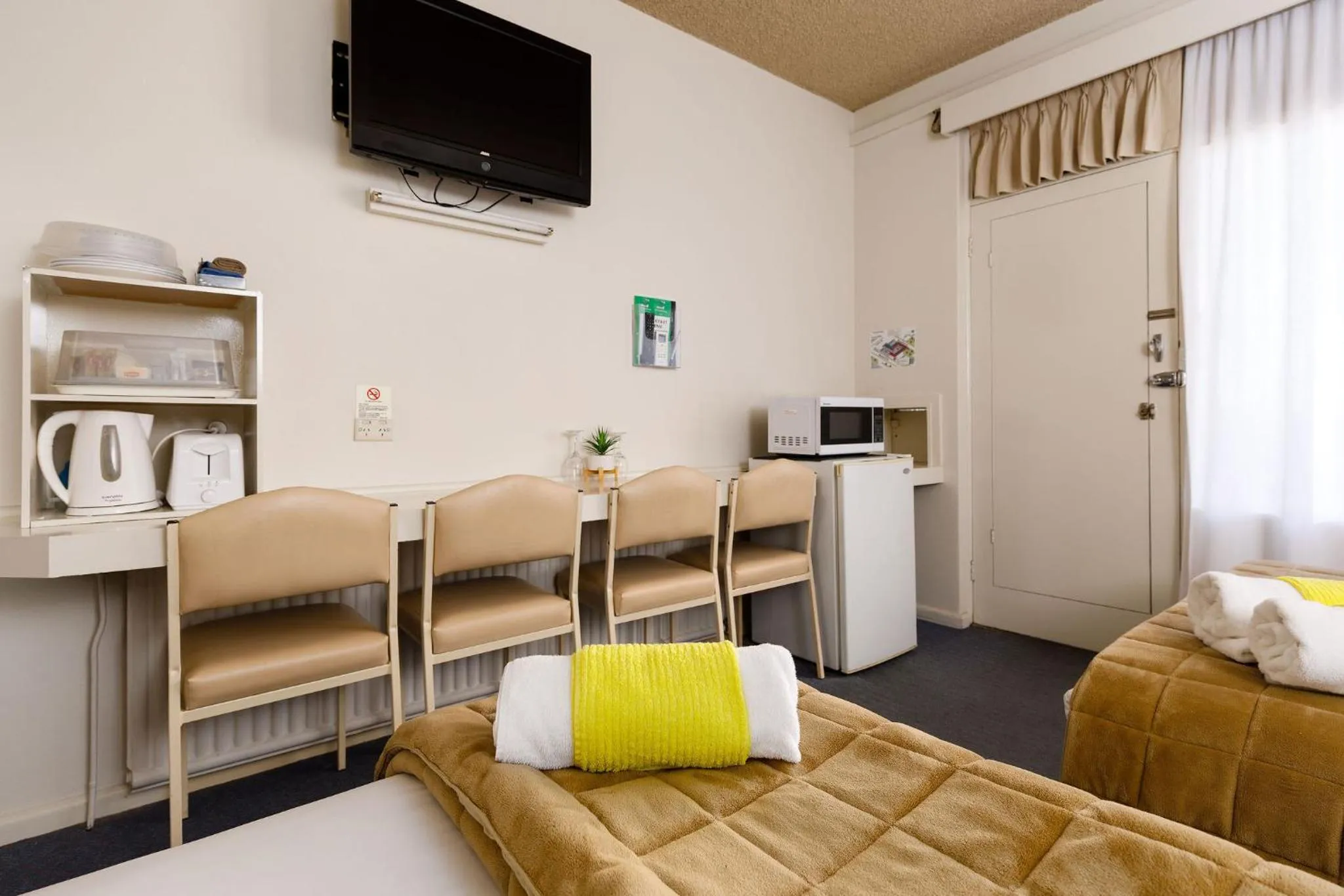 TV and multimedia, Bed in Bendigo Oval Motel