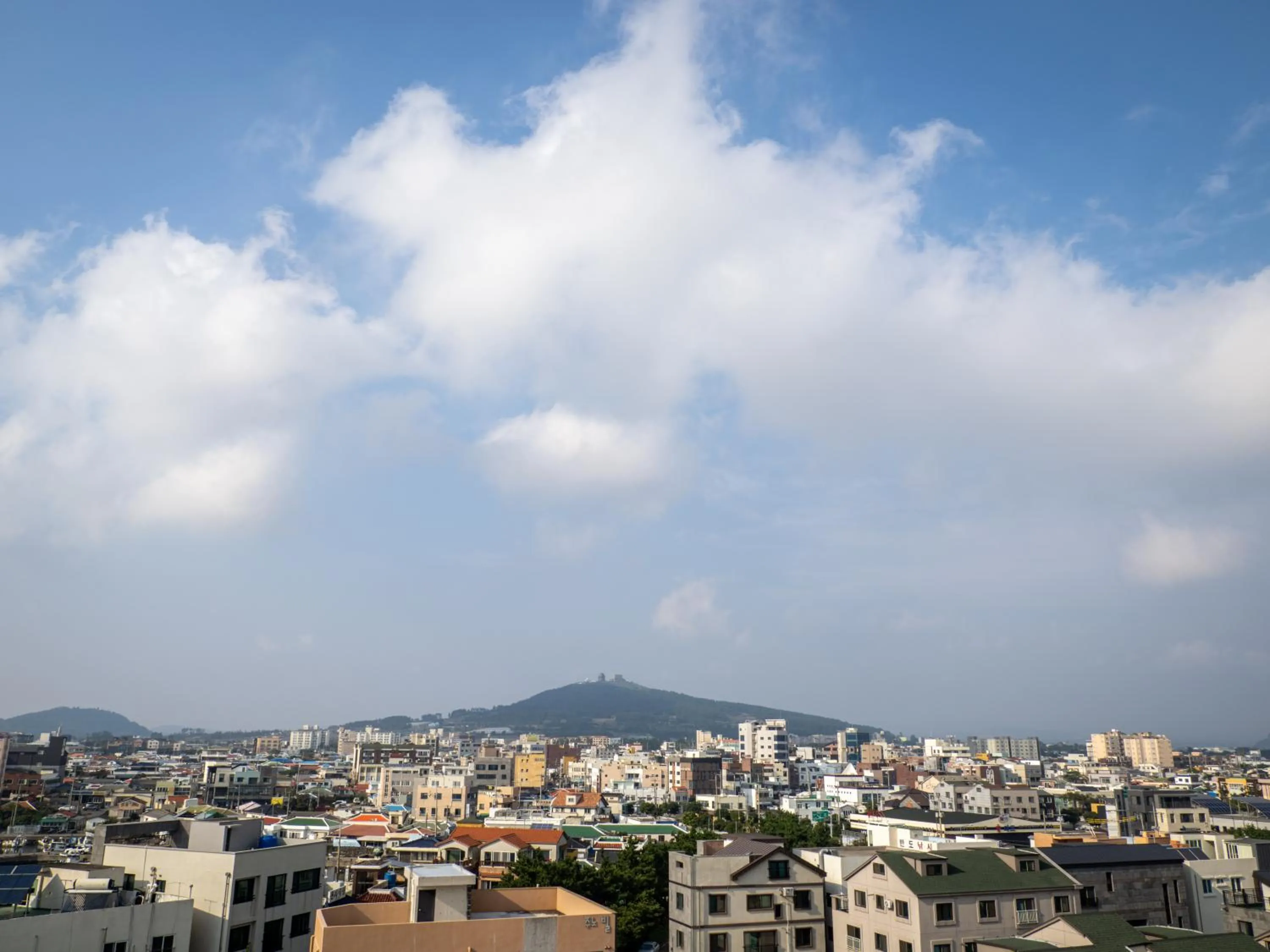 City view in Jeju Moseulpo Hotel