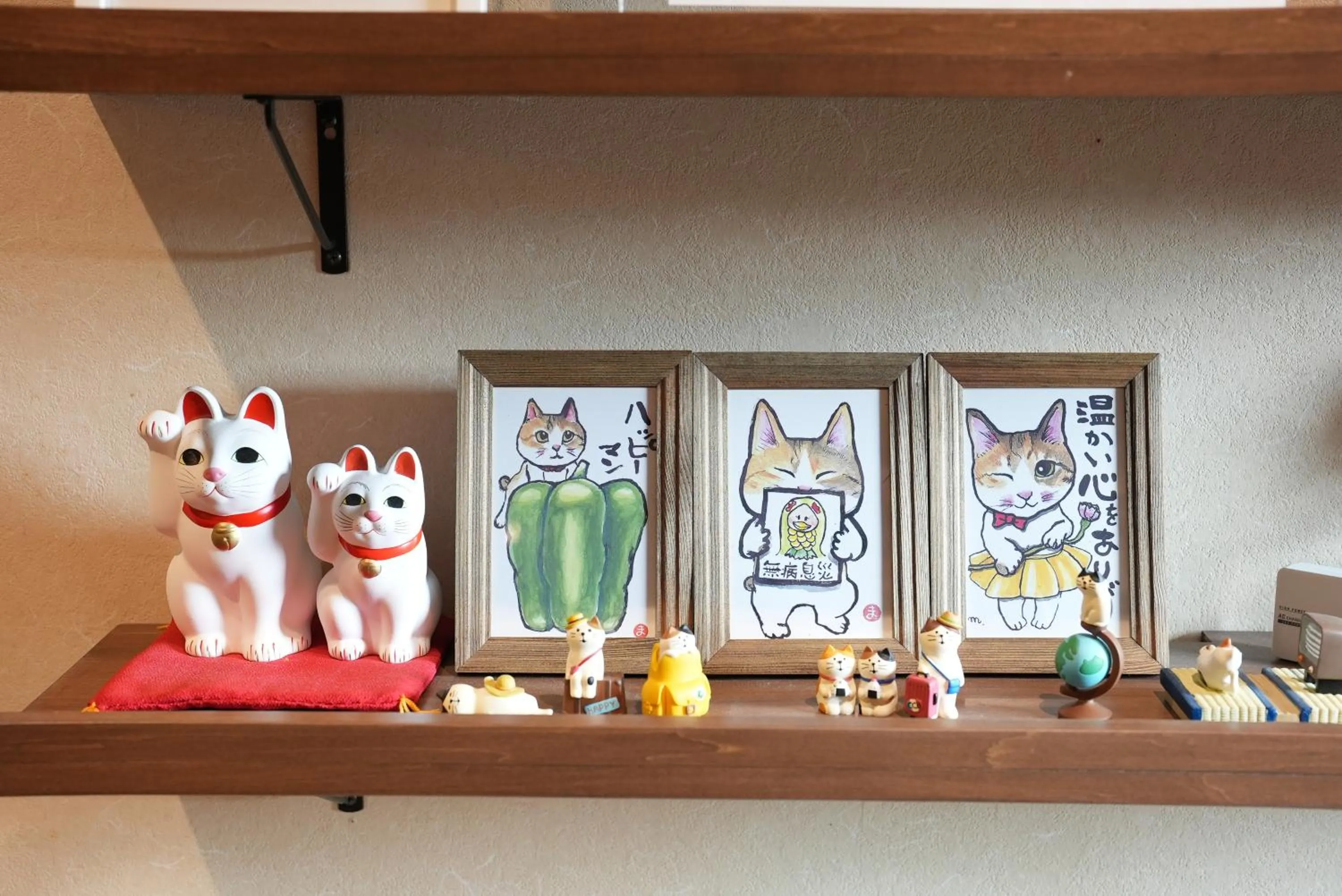 Living room in Nekokura Hostel