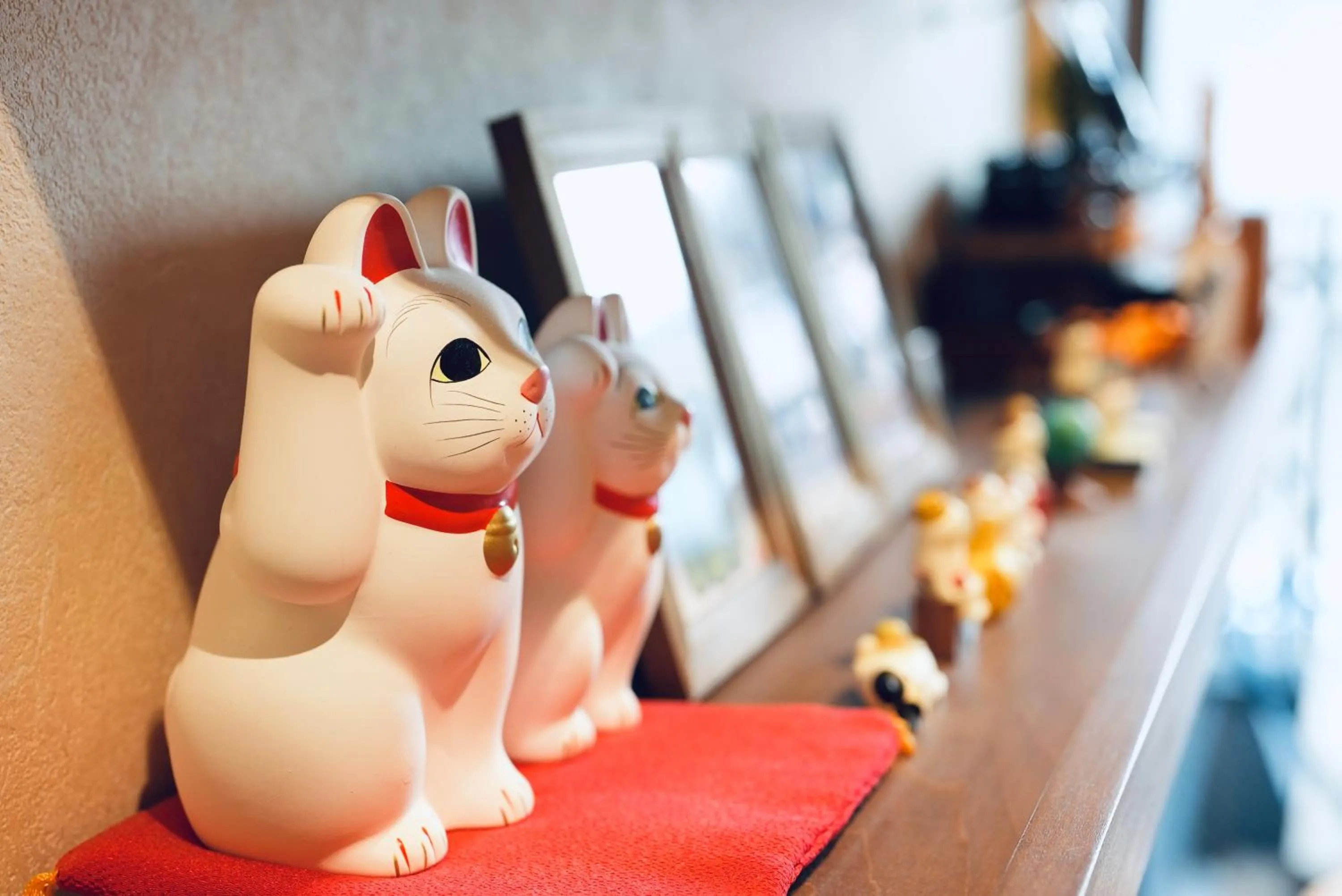 Living room in Nekokura Hostel