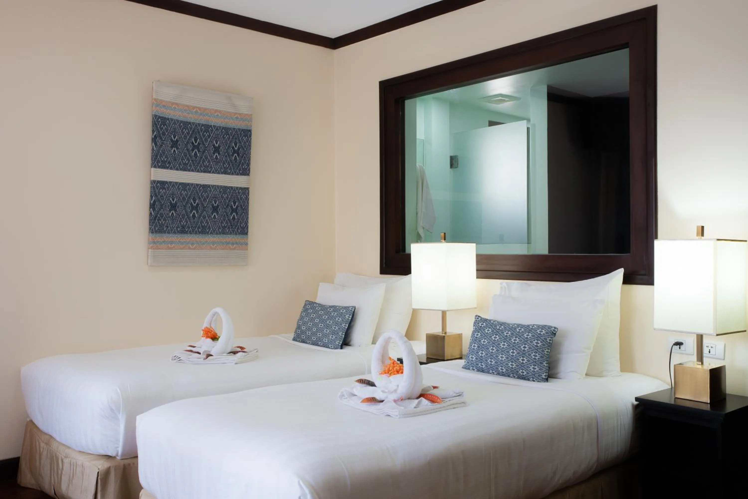 Property building, Bed in Parasol Blanc