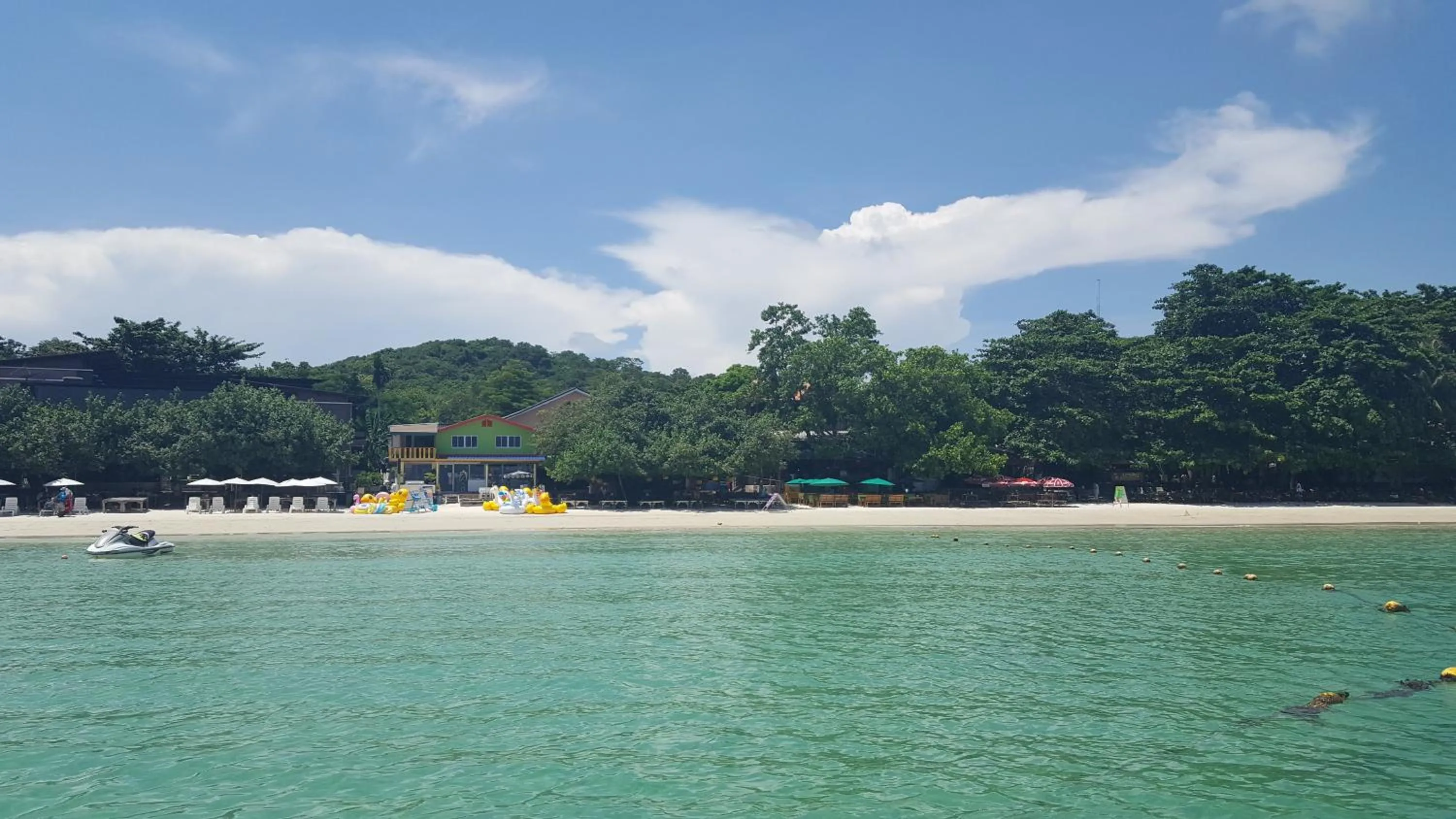 Beach in Crescent Bay Resort