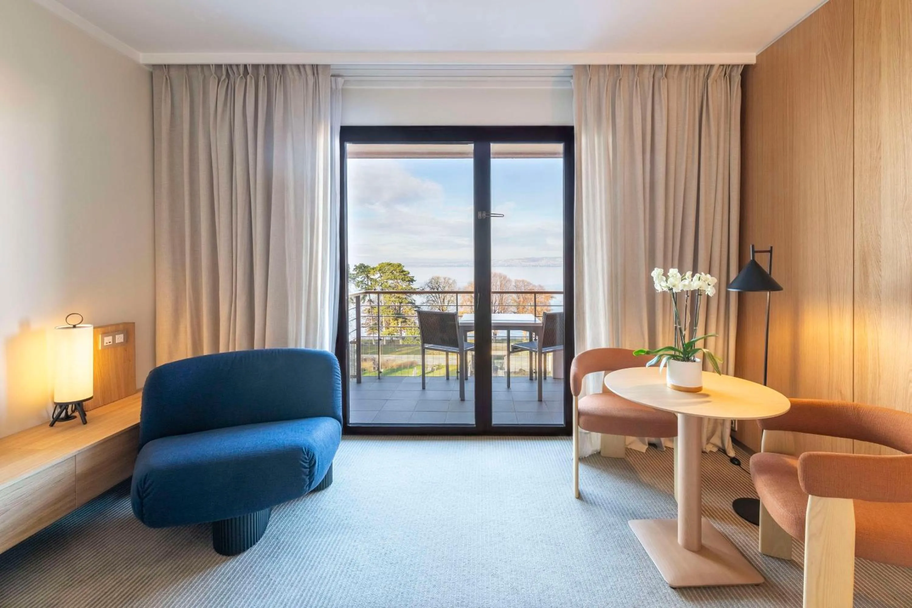 Living room in Hilton Evian Les Bains