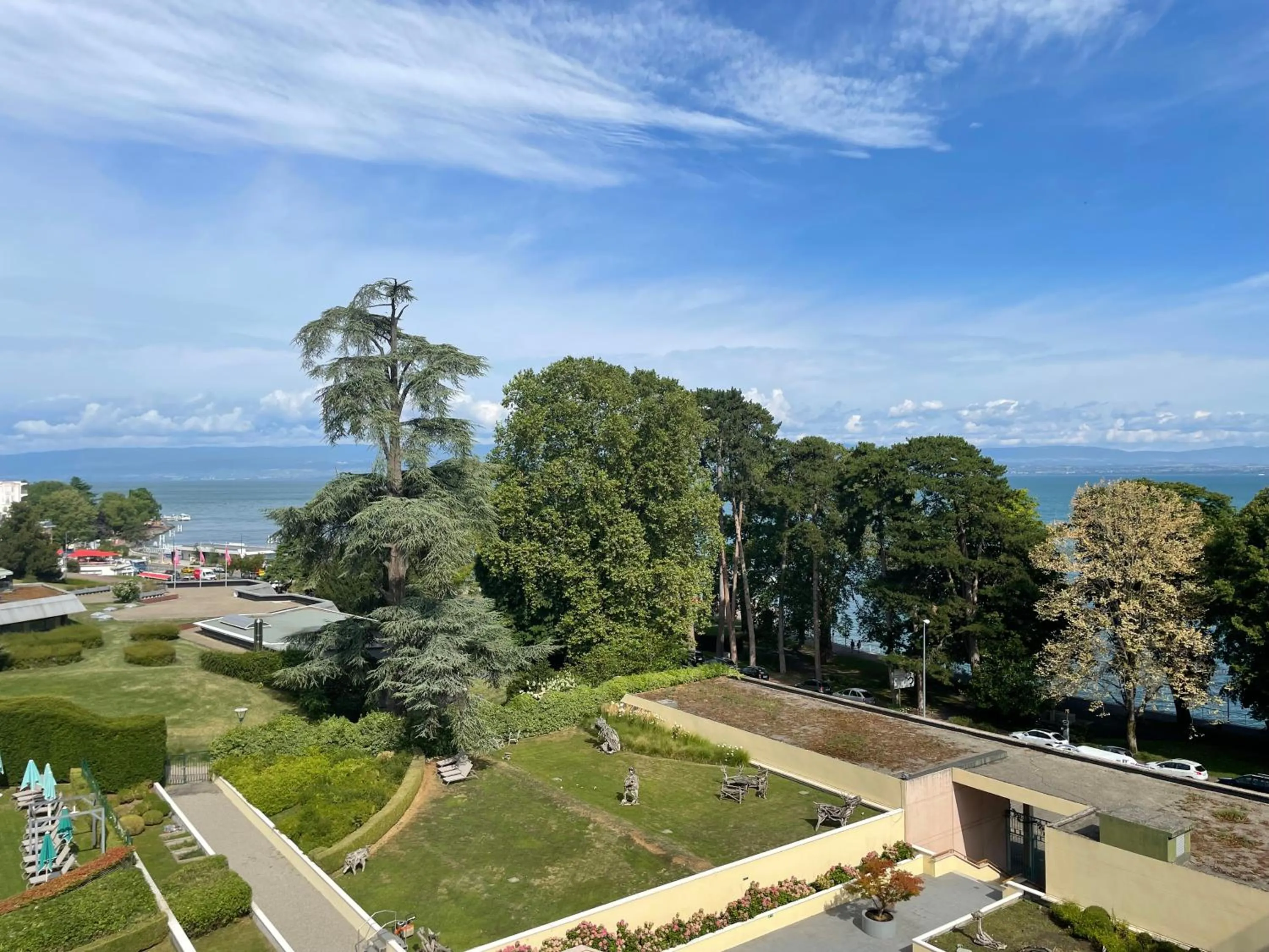 Lake view in Hilton Evian Les Bains