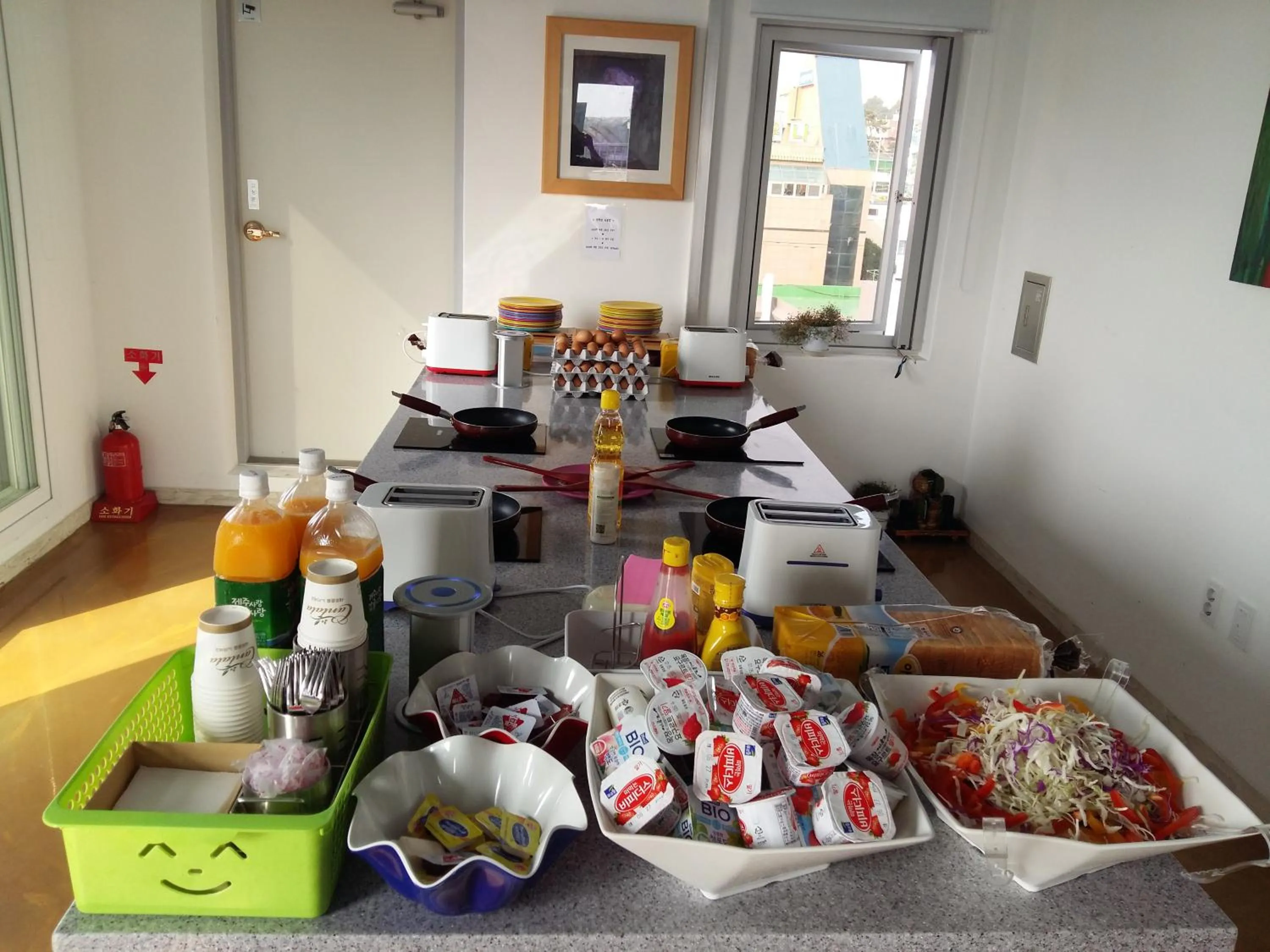 Food close-up, Breakfast in Big O Show Guesthouse