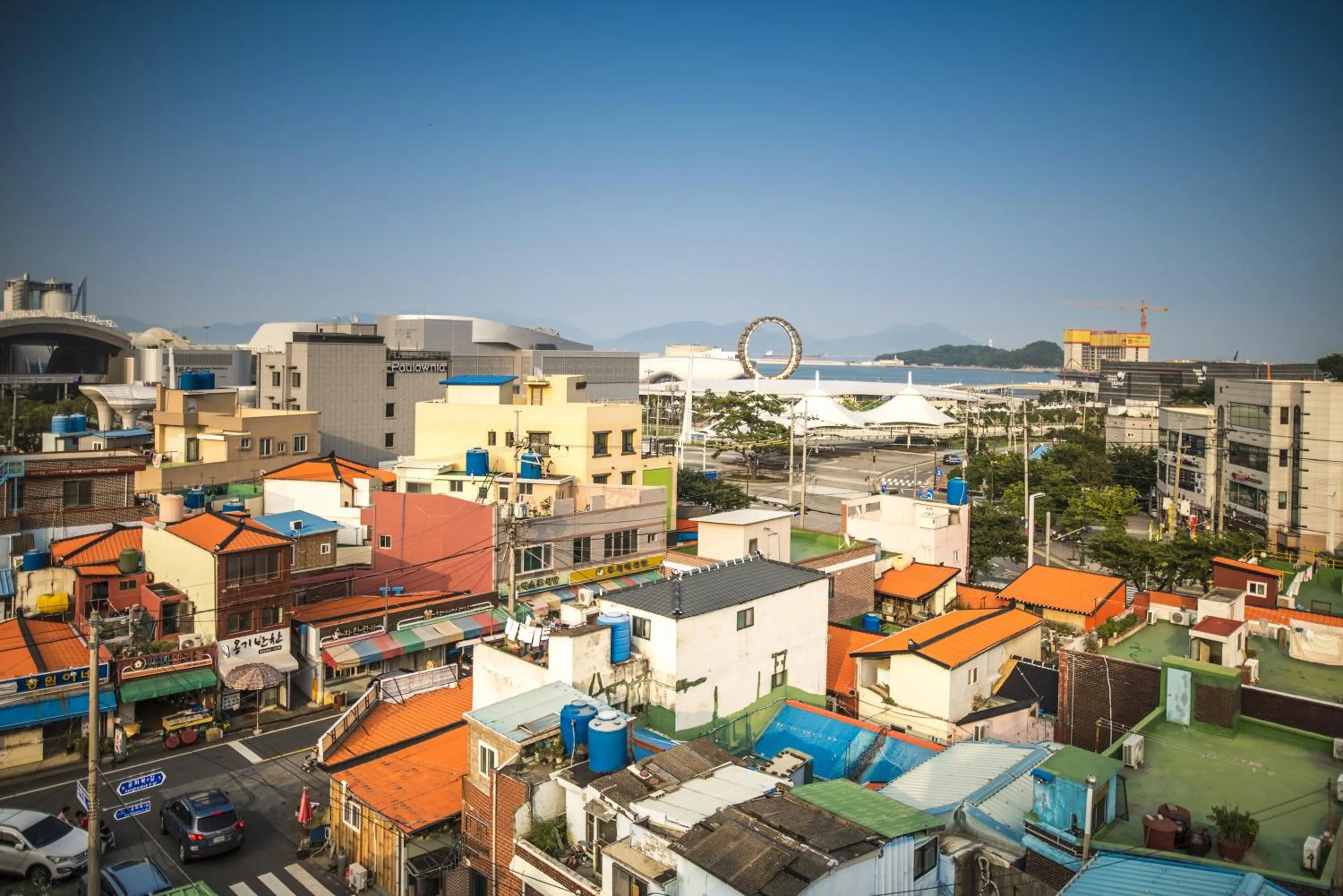 City view in Big O Show Guesthouse