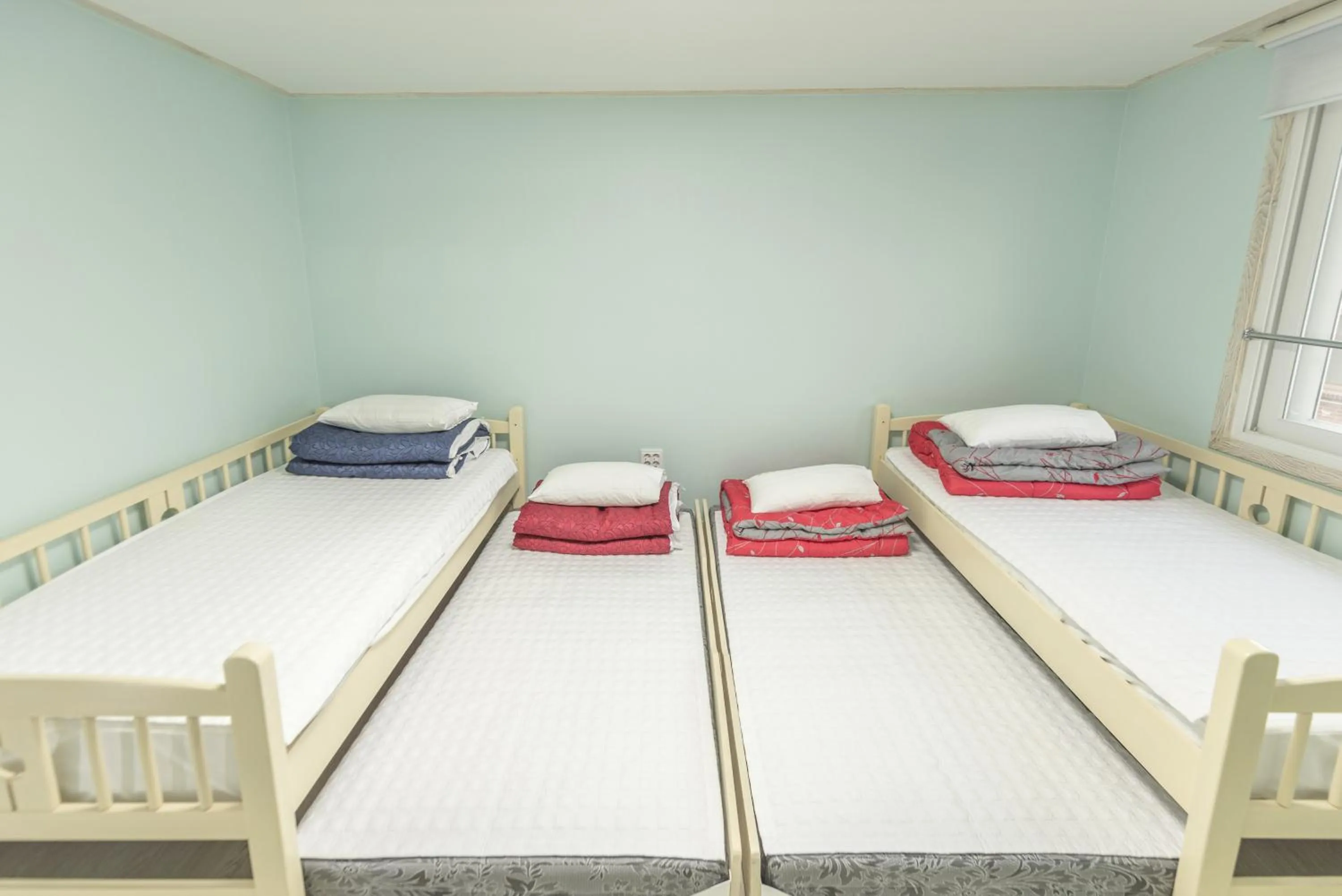 Bed in Big O Show Guesthouse