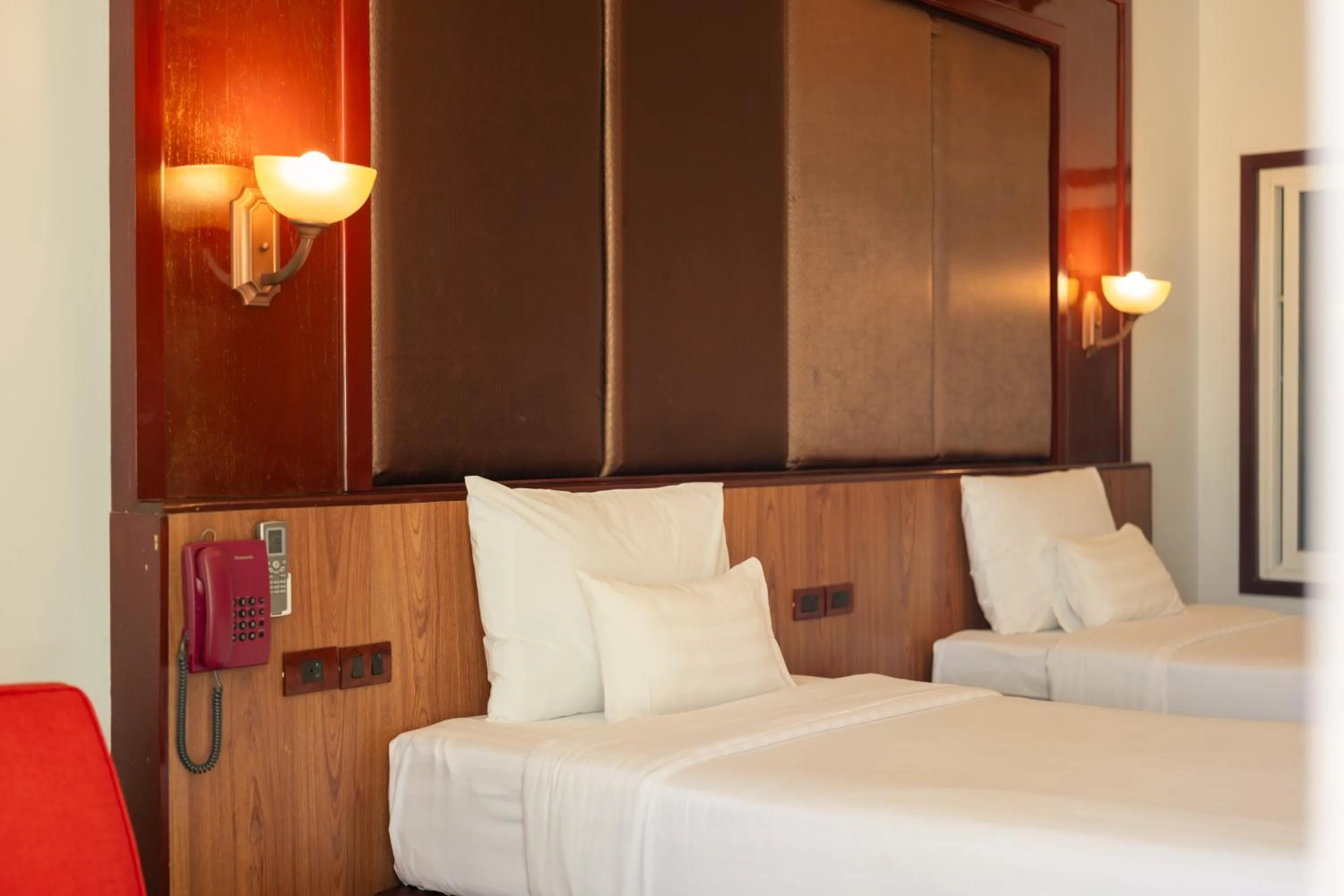 Bedroom, Bed in Erawan Phangnga Hotel, Natai Beach