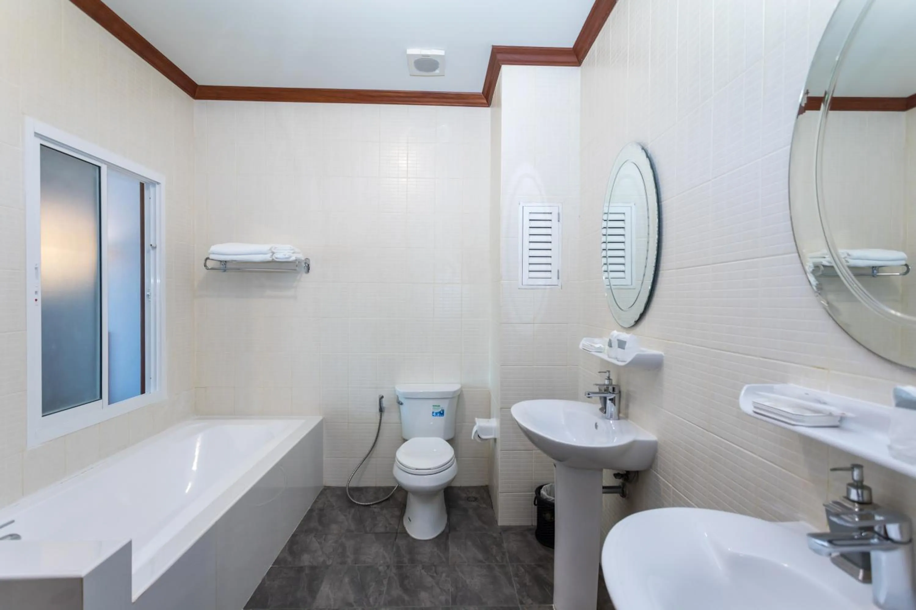 Bathroom in Erawan Hotel