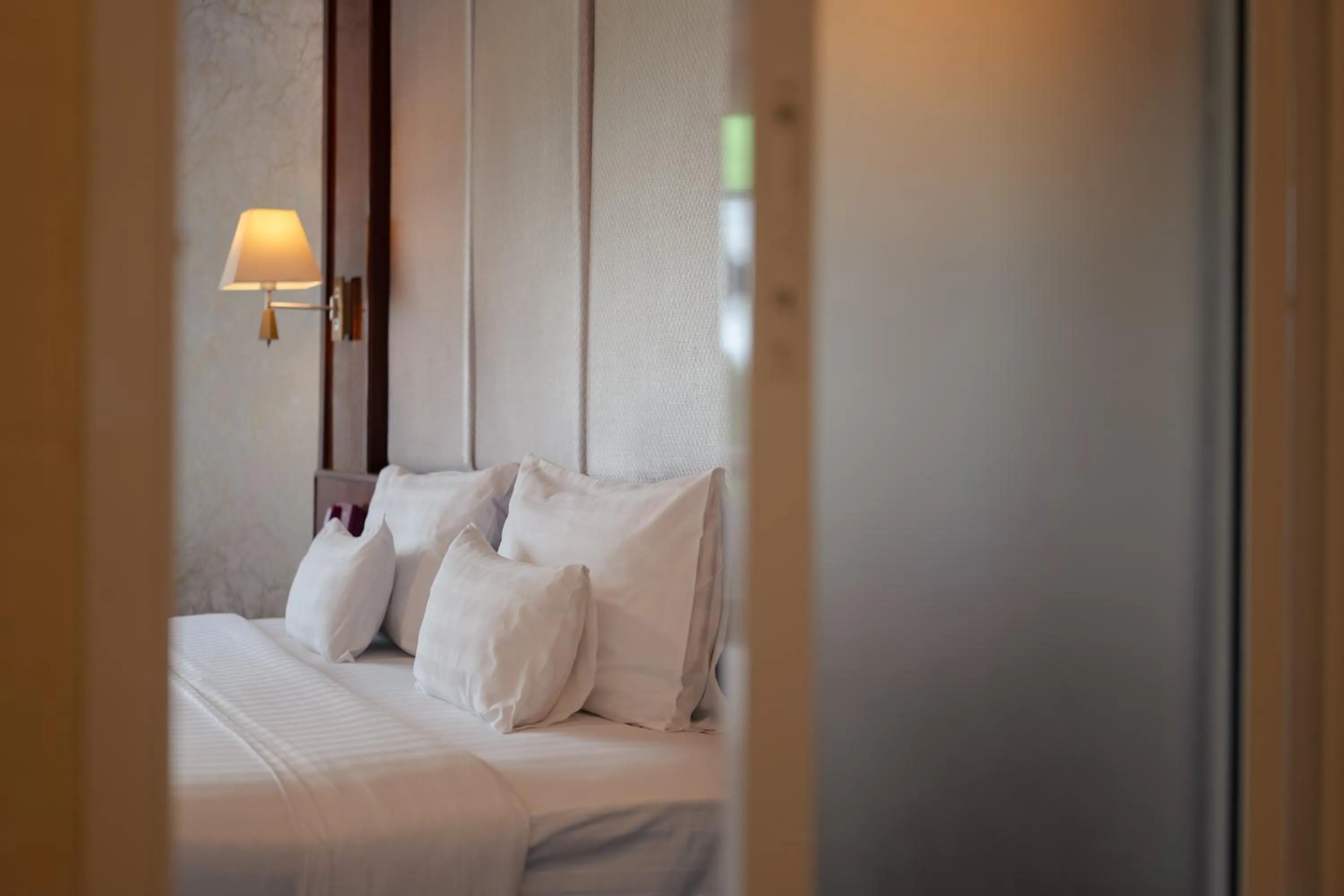 Bed in Erawan Hotel,Natai Beach