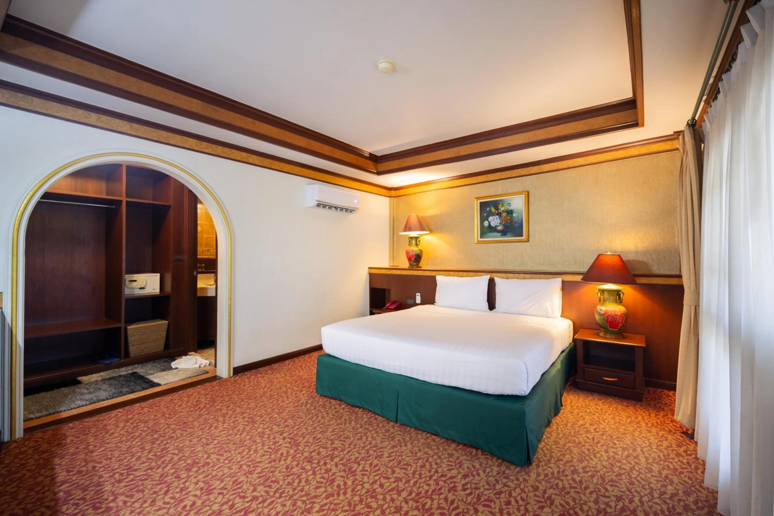 Bedroom, Bed in Erawan Phangnga Hotel, Natai Beach