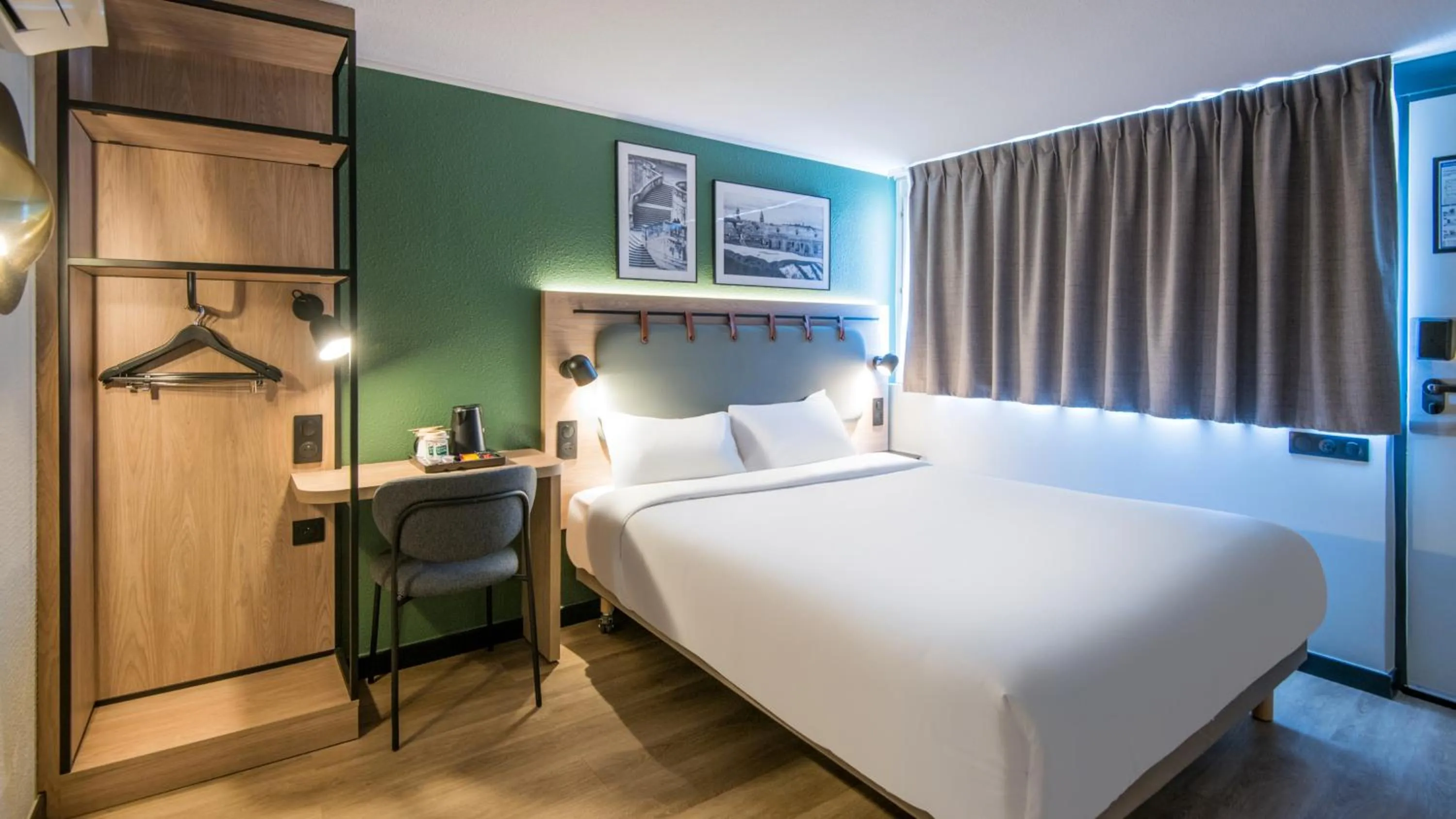 Bedroom, Bed in Campanile NATURE - Rodez