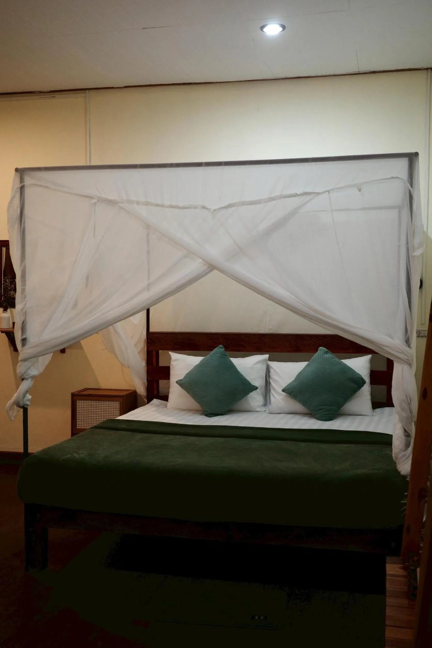 Bed in Khao Sok Green Mountain View