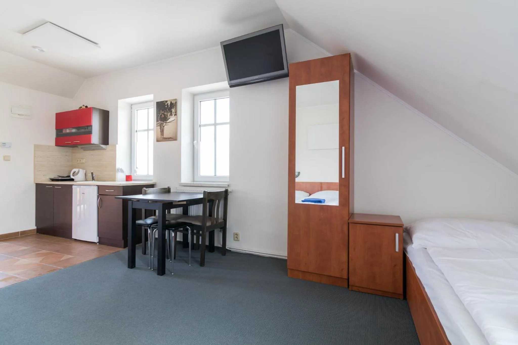 Bed in Apartmány Fojtova studna