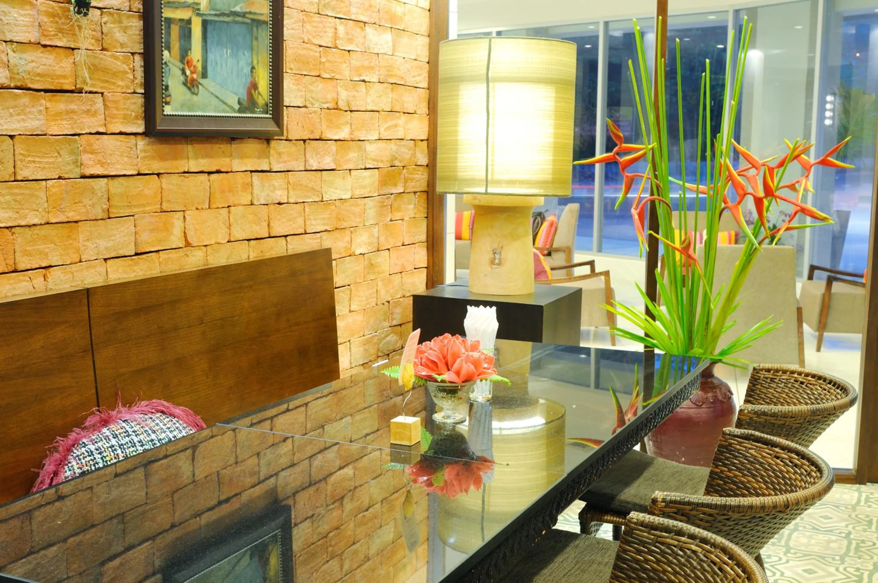 Decorative detail in Kasemsarn Hotel Chanthaburi