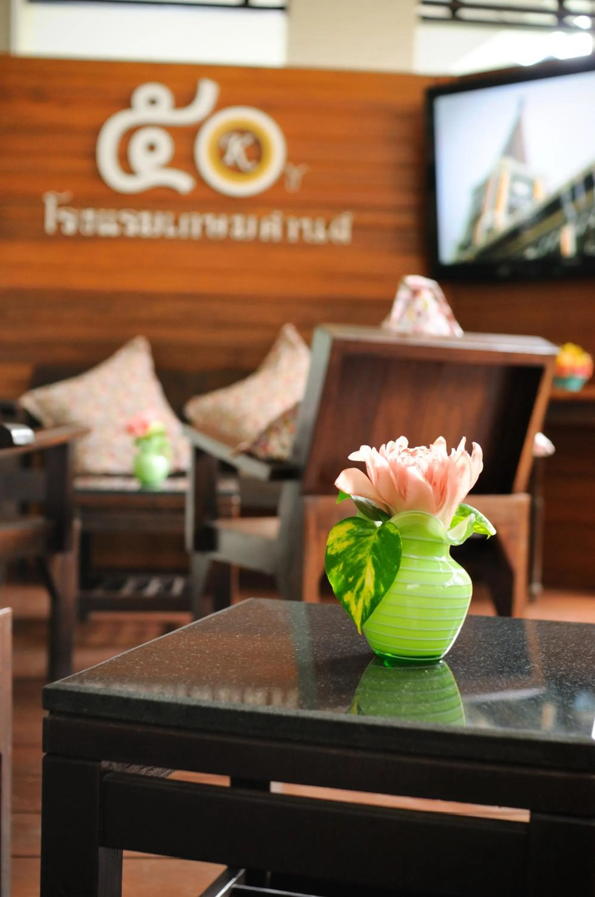 Decorative detail in Kasemsarn Hotel Chanthaburi