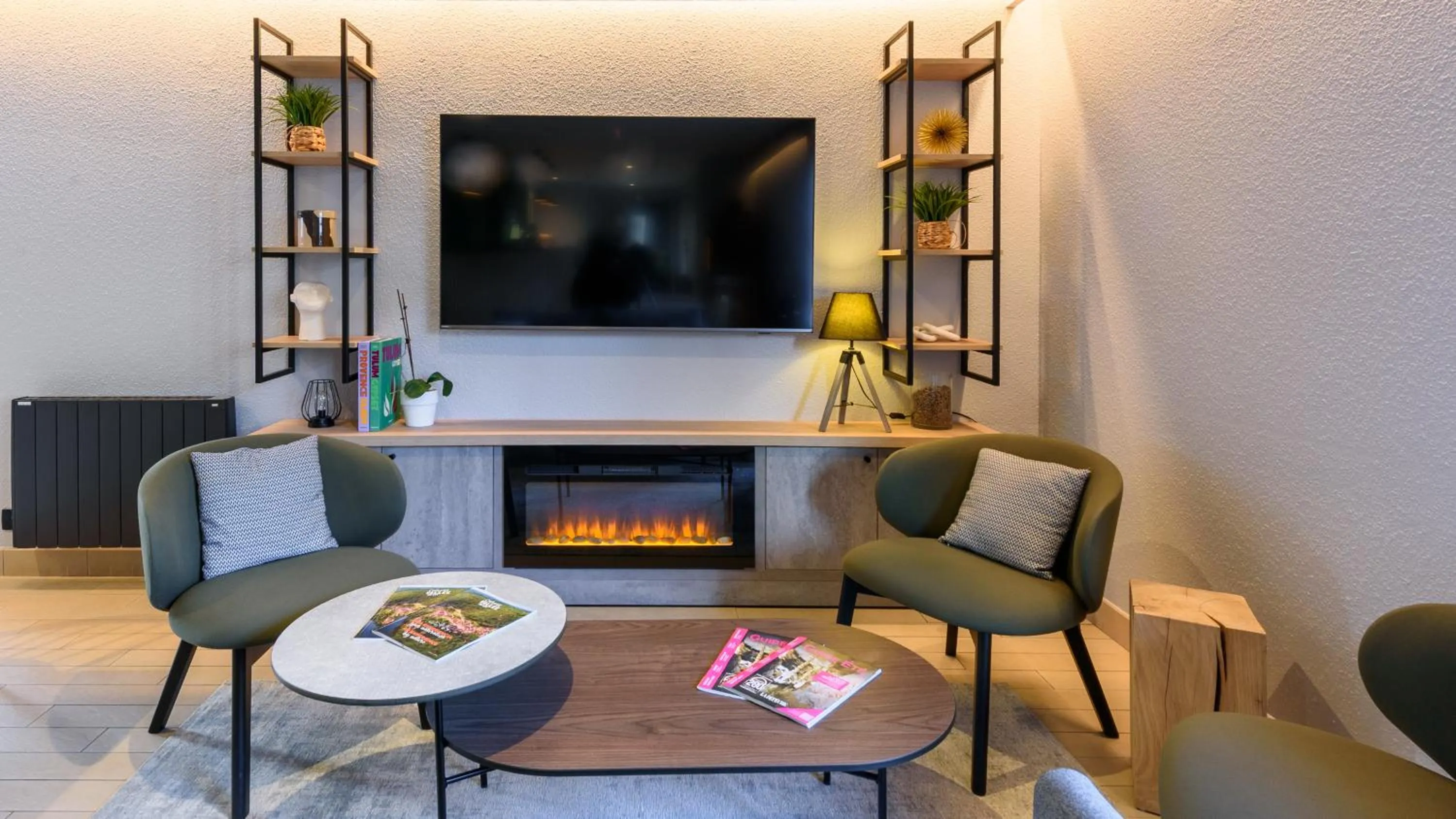 Living room in Campanile NATURE - Cahors