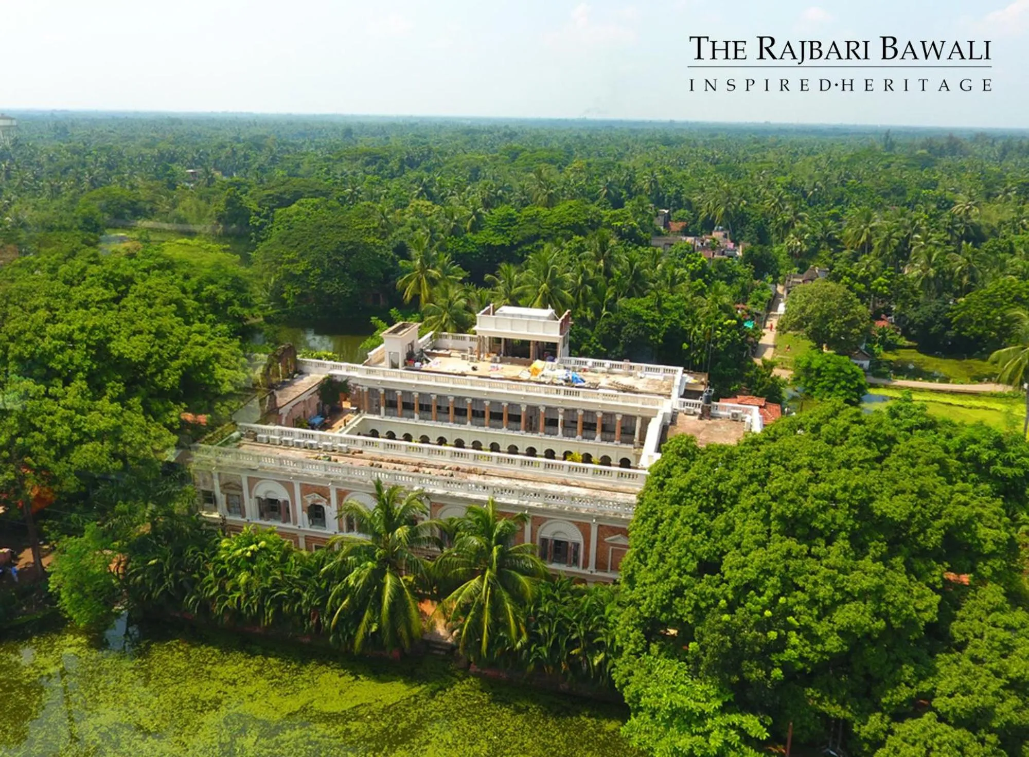 Bird's eye view in The Rajbari Bawali