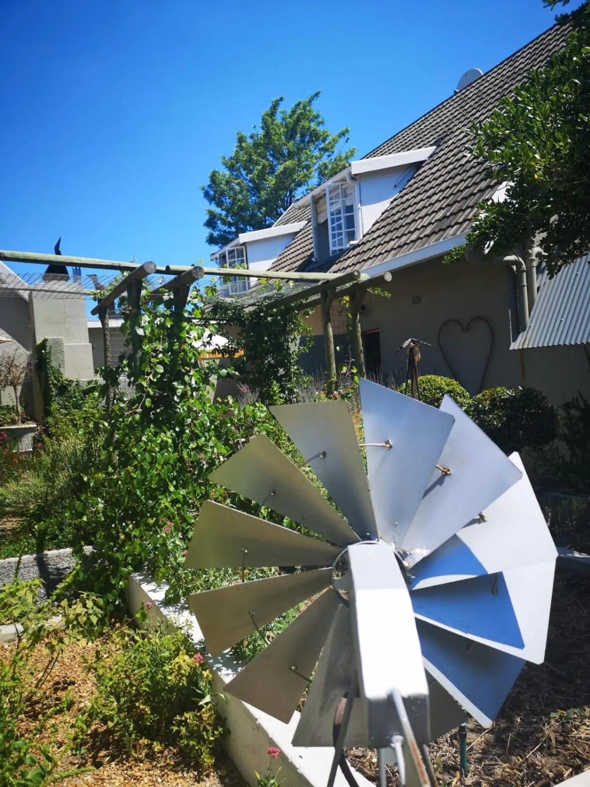 Patio in Almond Cottage Bed & Breakfast