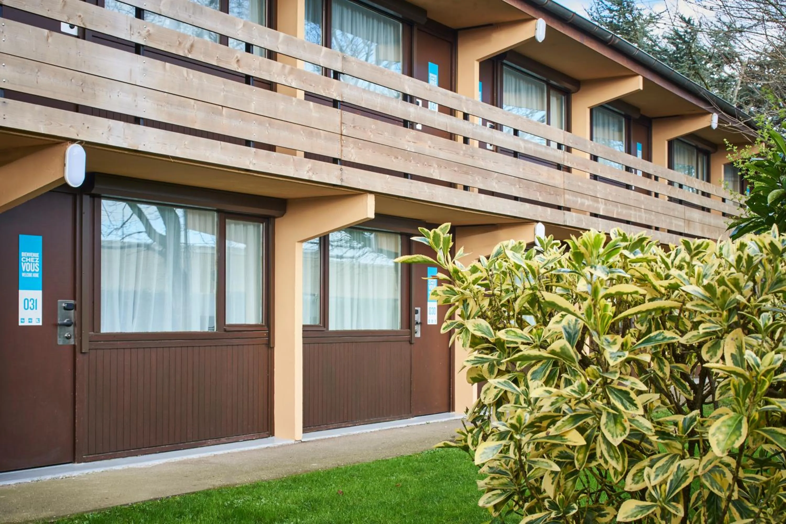 Garden view in Kyriad Direct Le Havre Est - Gonfreville