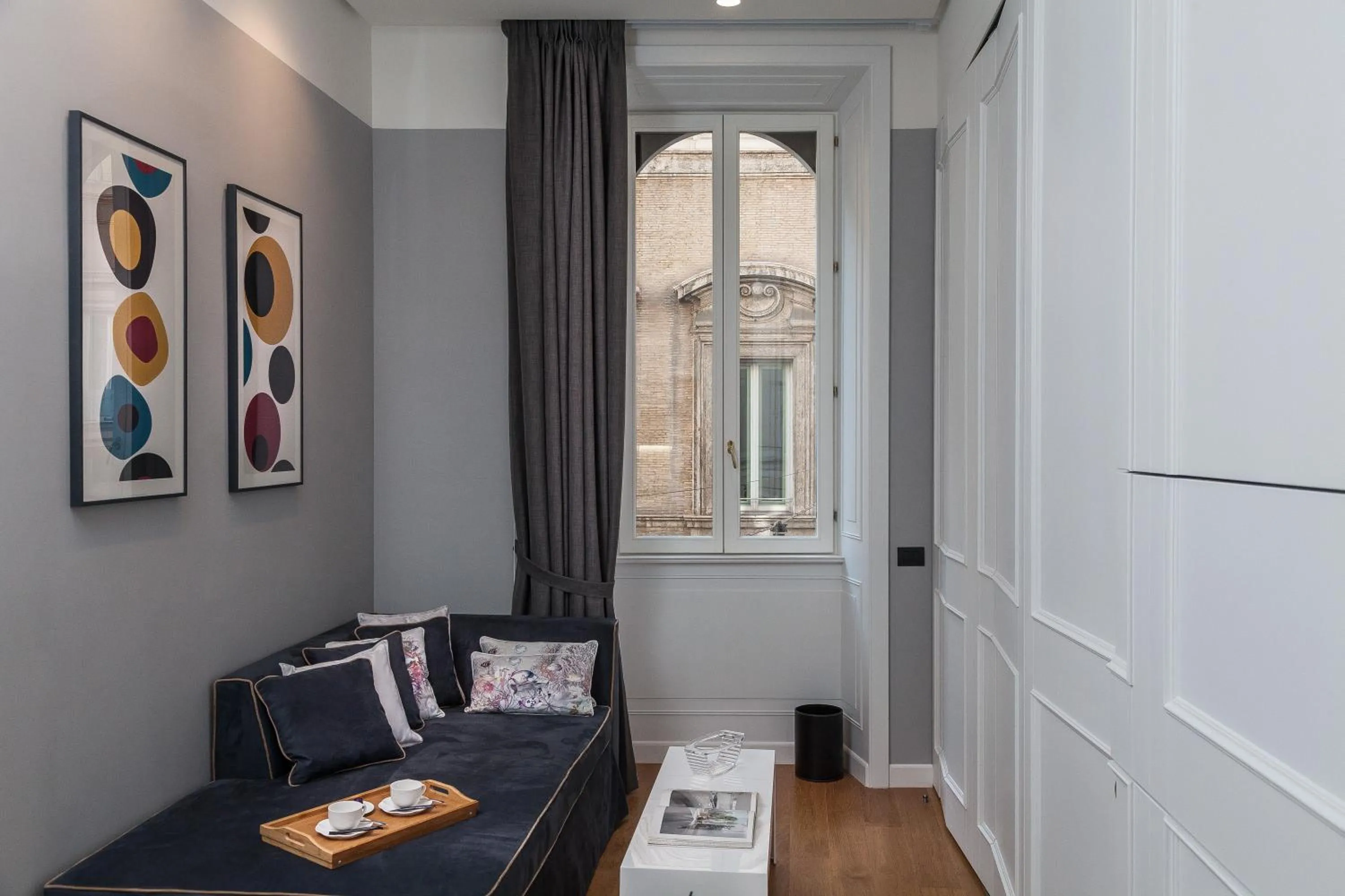 Living room in Amazing Suite Piazza Venezia