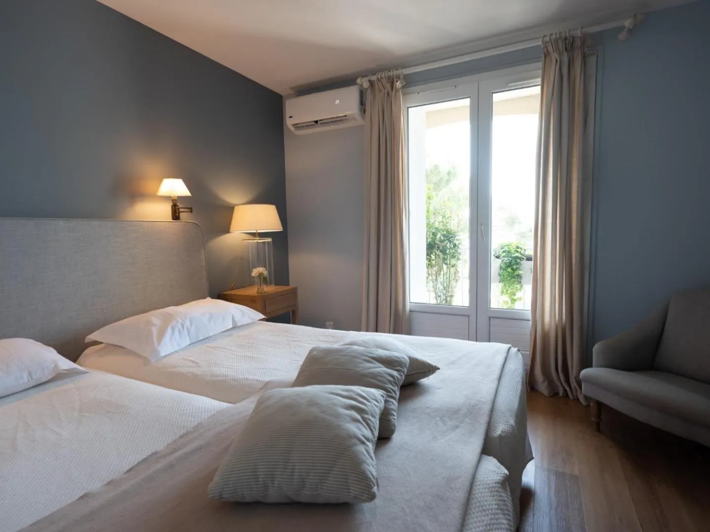 Bed in Hotel Santa Maria