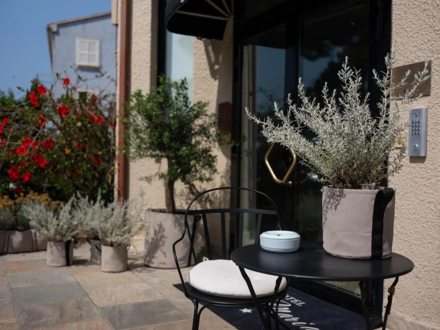 Patio in Hotel Santa Maria